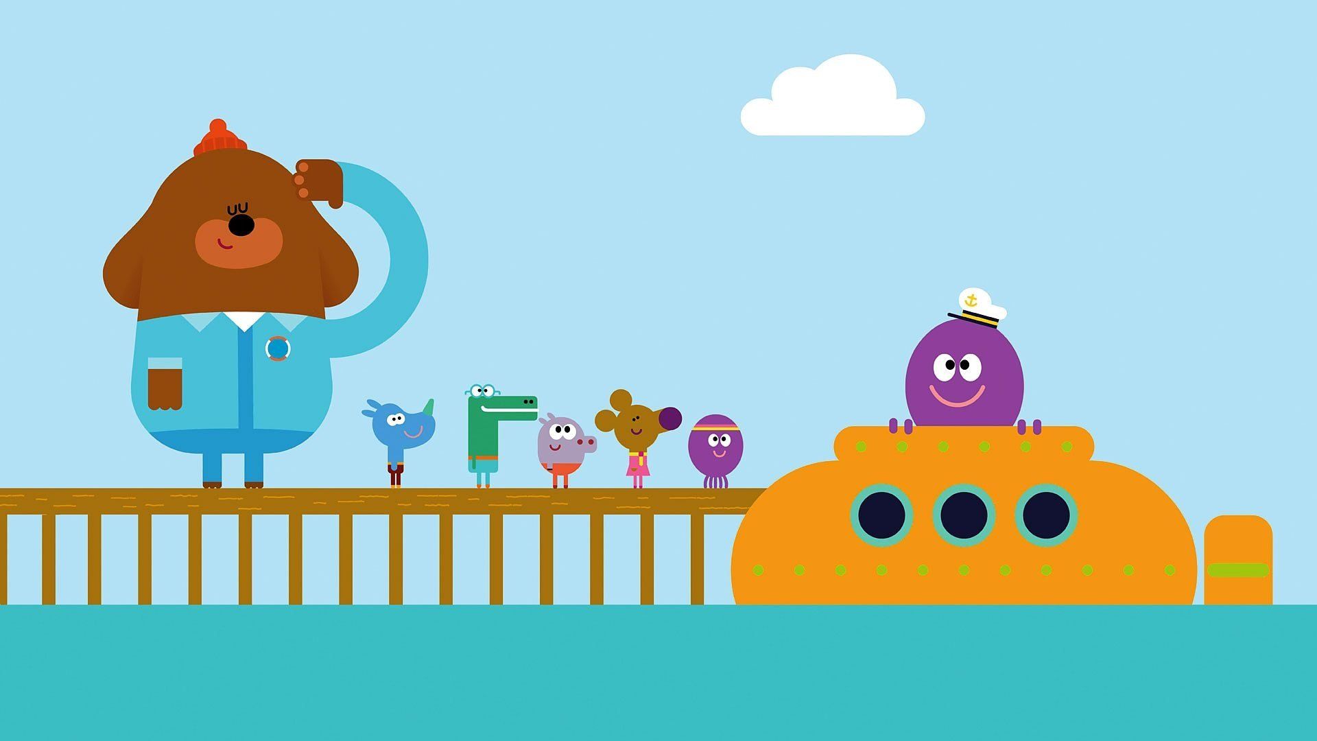 Hey Duggee background