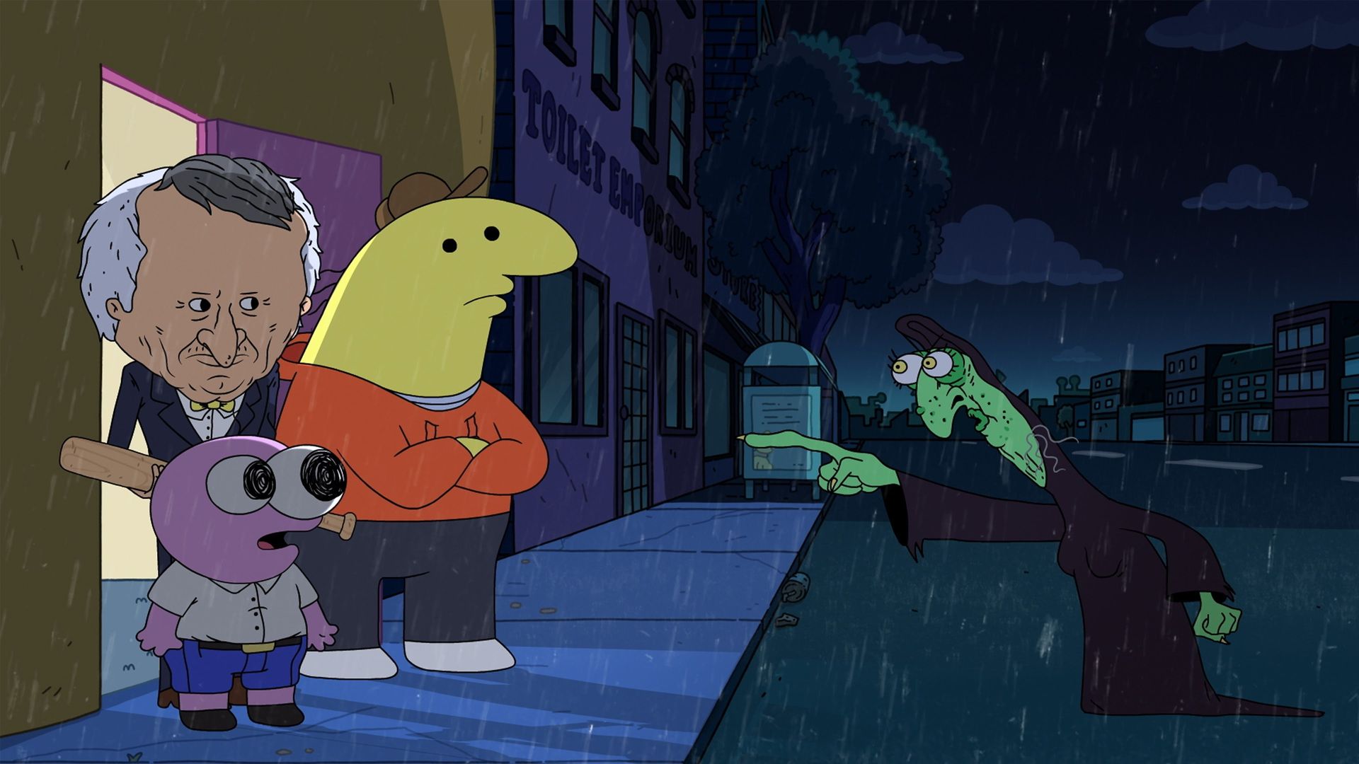 Smiling Friends background