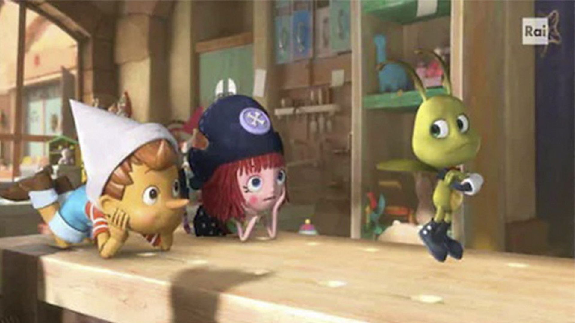 Pinocchio and Friends background