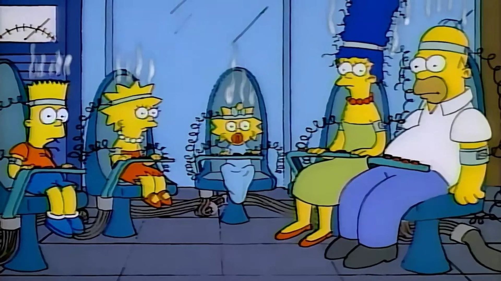 The Simpsons background