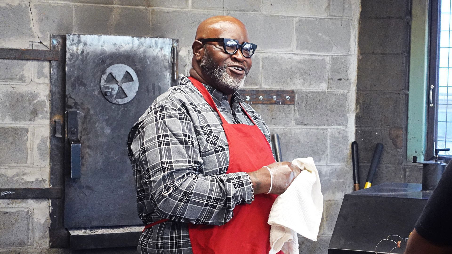 World of Flavor with Big Moe Cason background