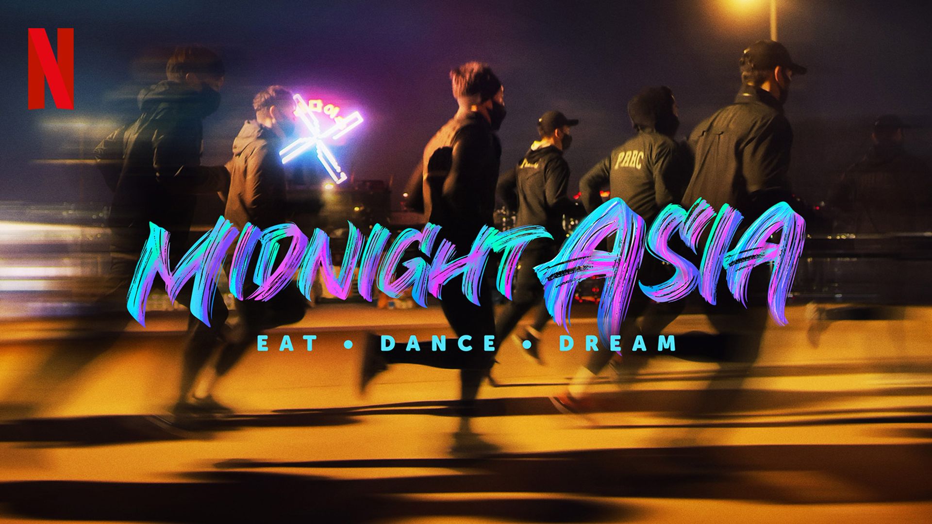 Midnight Asia: Eat Dance Dream background