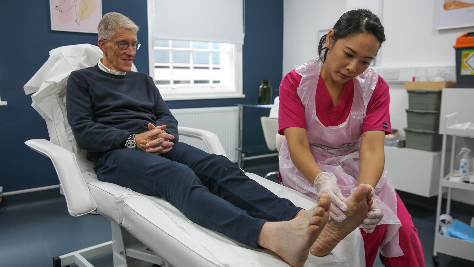 The Bad Foot Clinic background