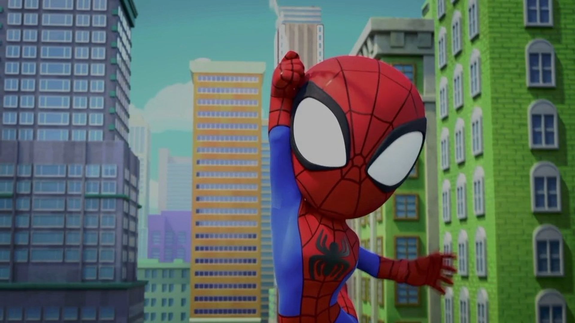 Spidey and His Amazing Friends background
