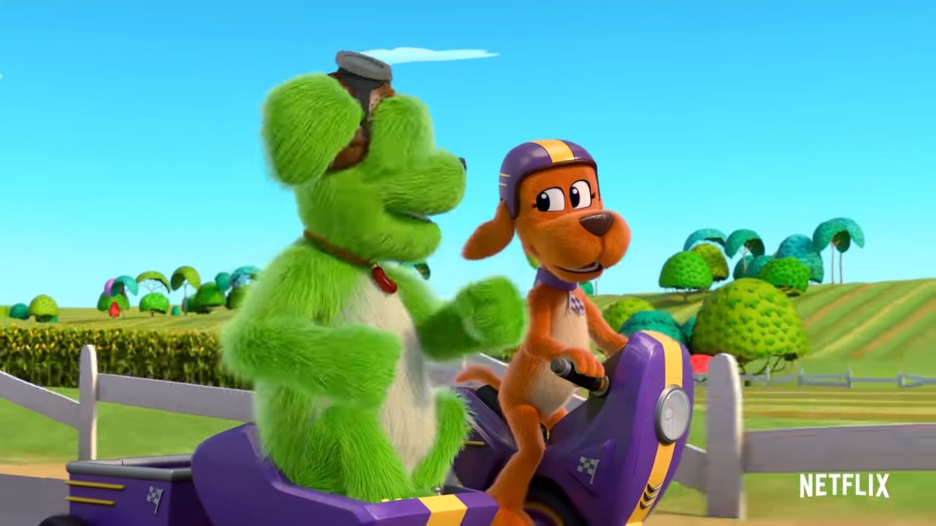 Go, Dog, Go background