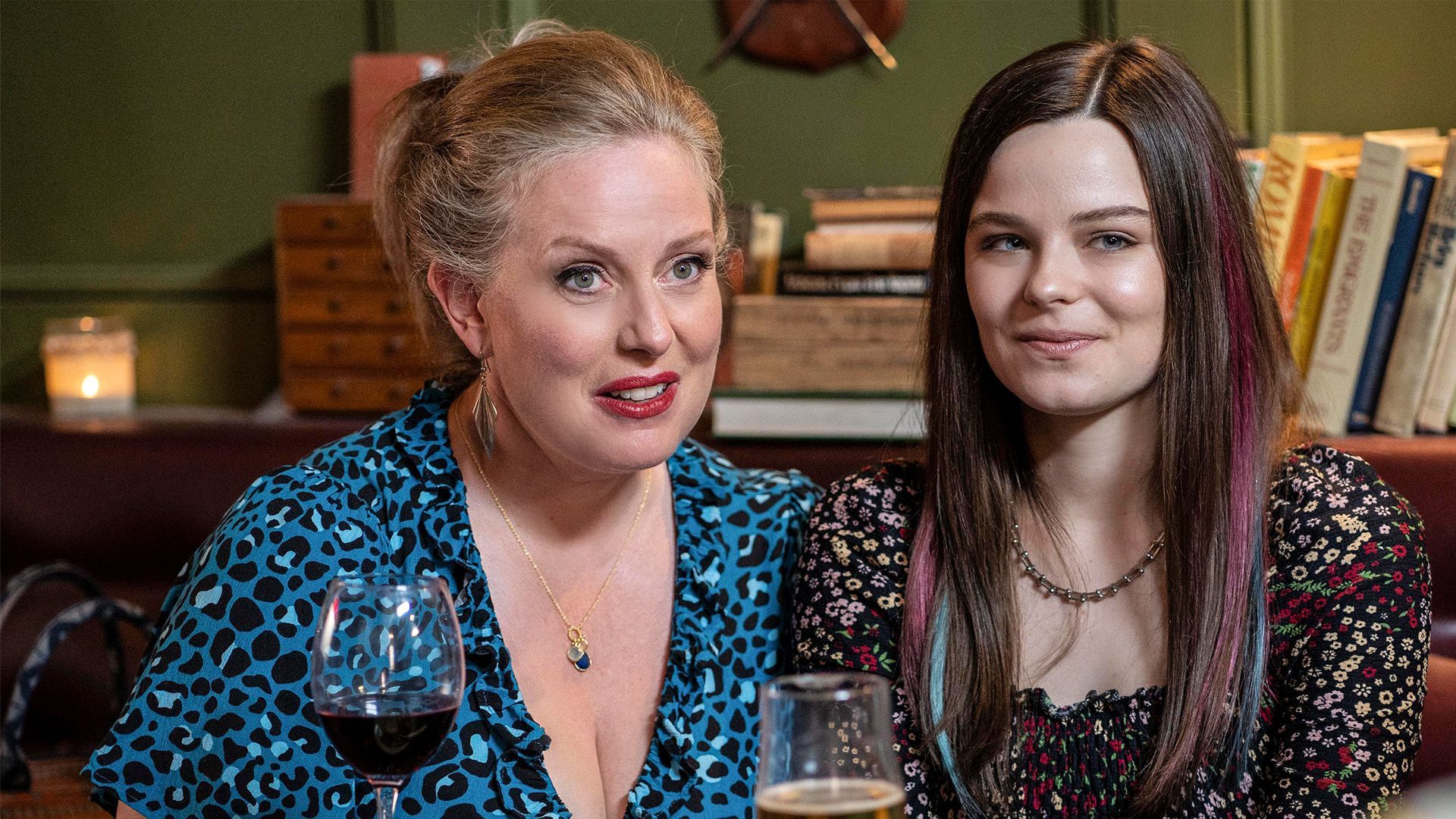 The Madame Blanc Mysteries background