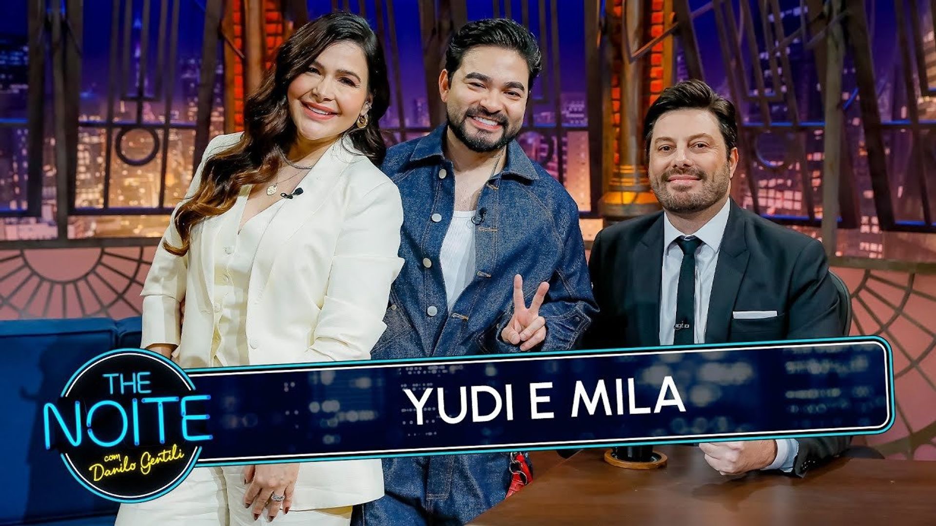 The Noite com Danilo Gentili background
