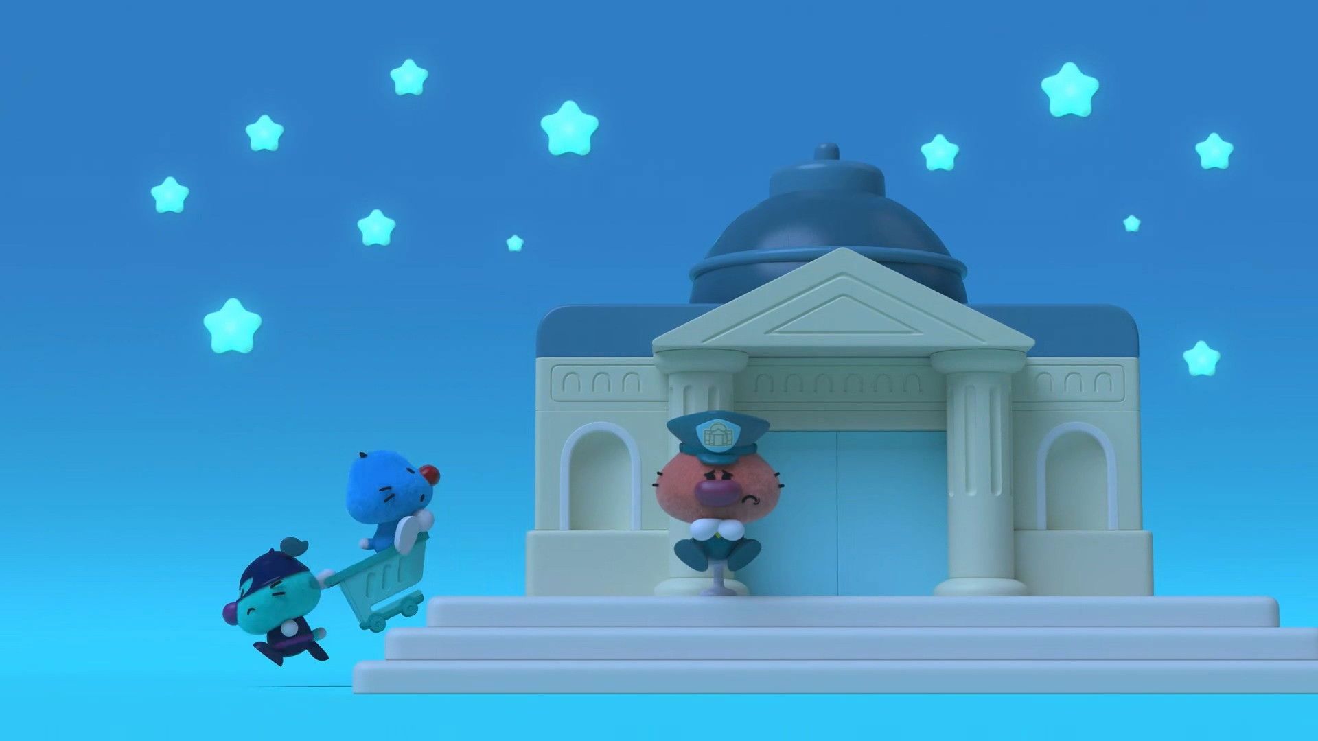 The New Adventures of Oggy background