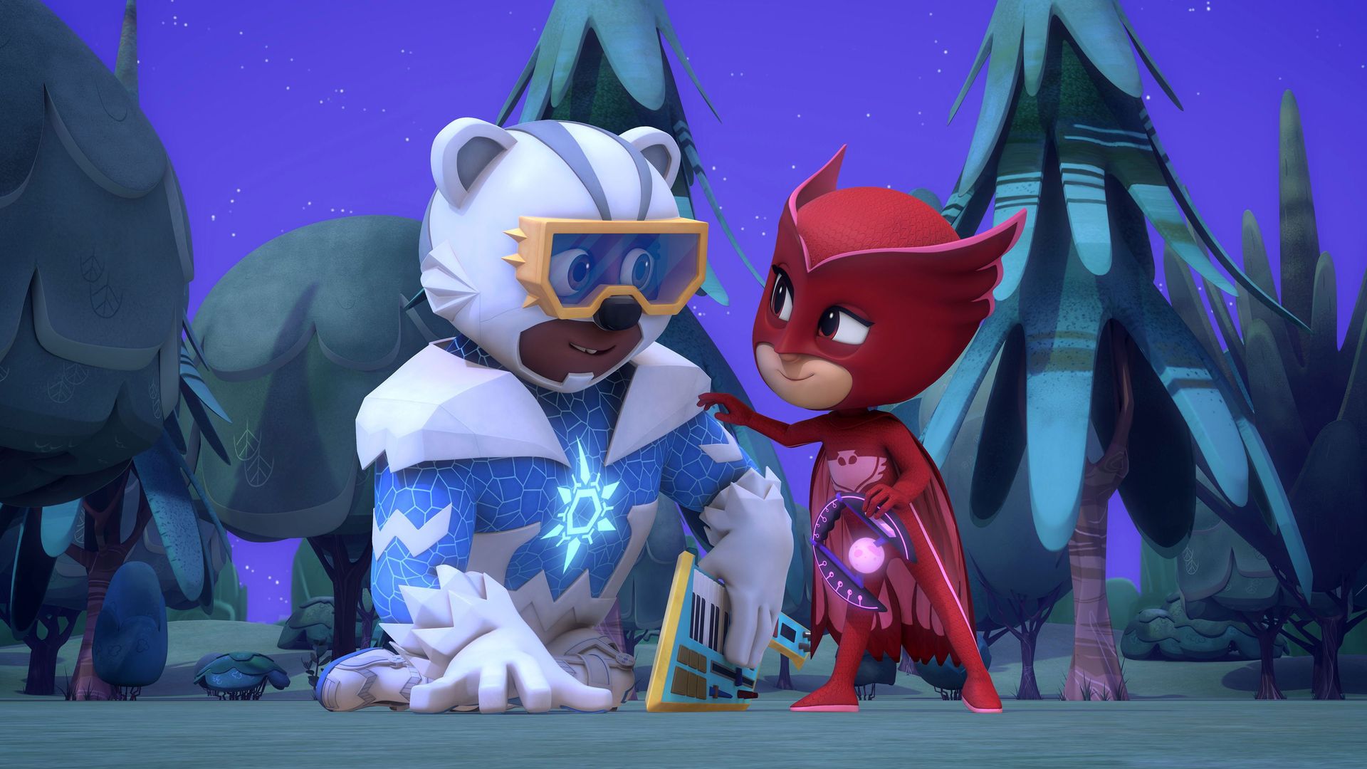 PJ Masks: Power Heroes background