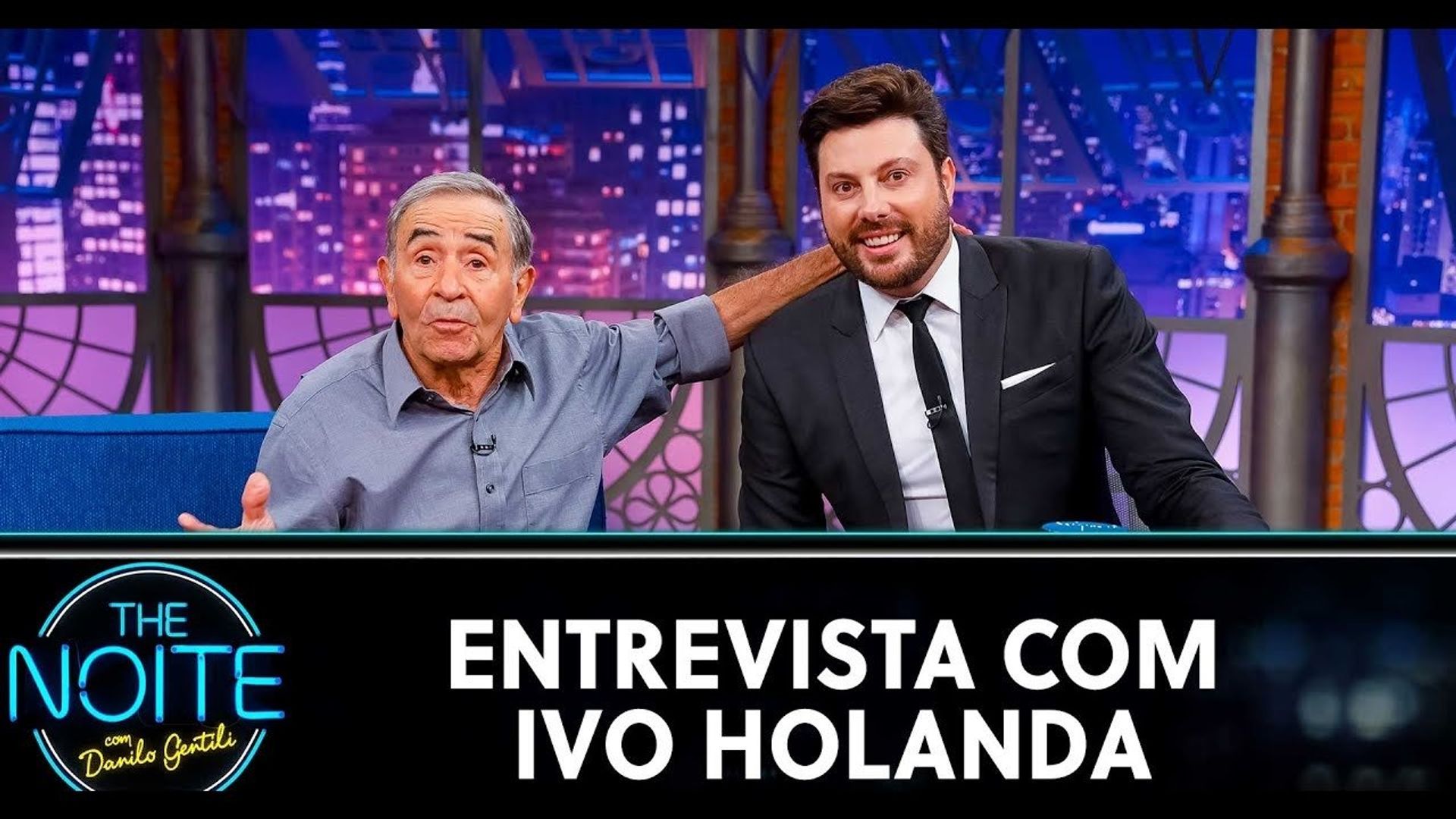 The Noite com Danilo Gentili background