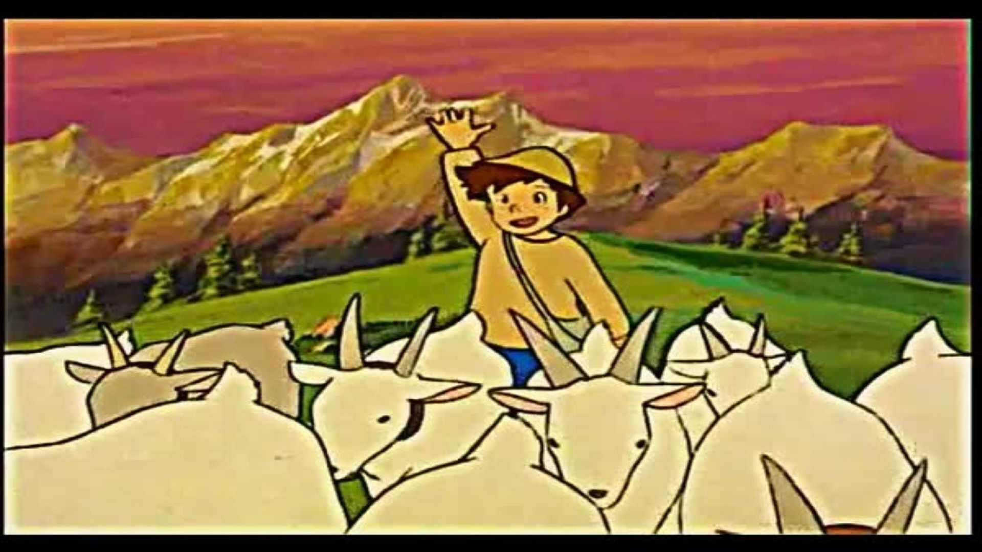 Heidi: A Girl of the Alps background