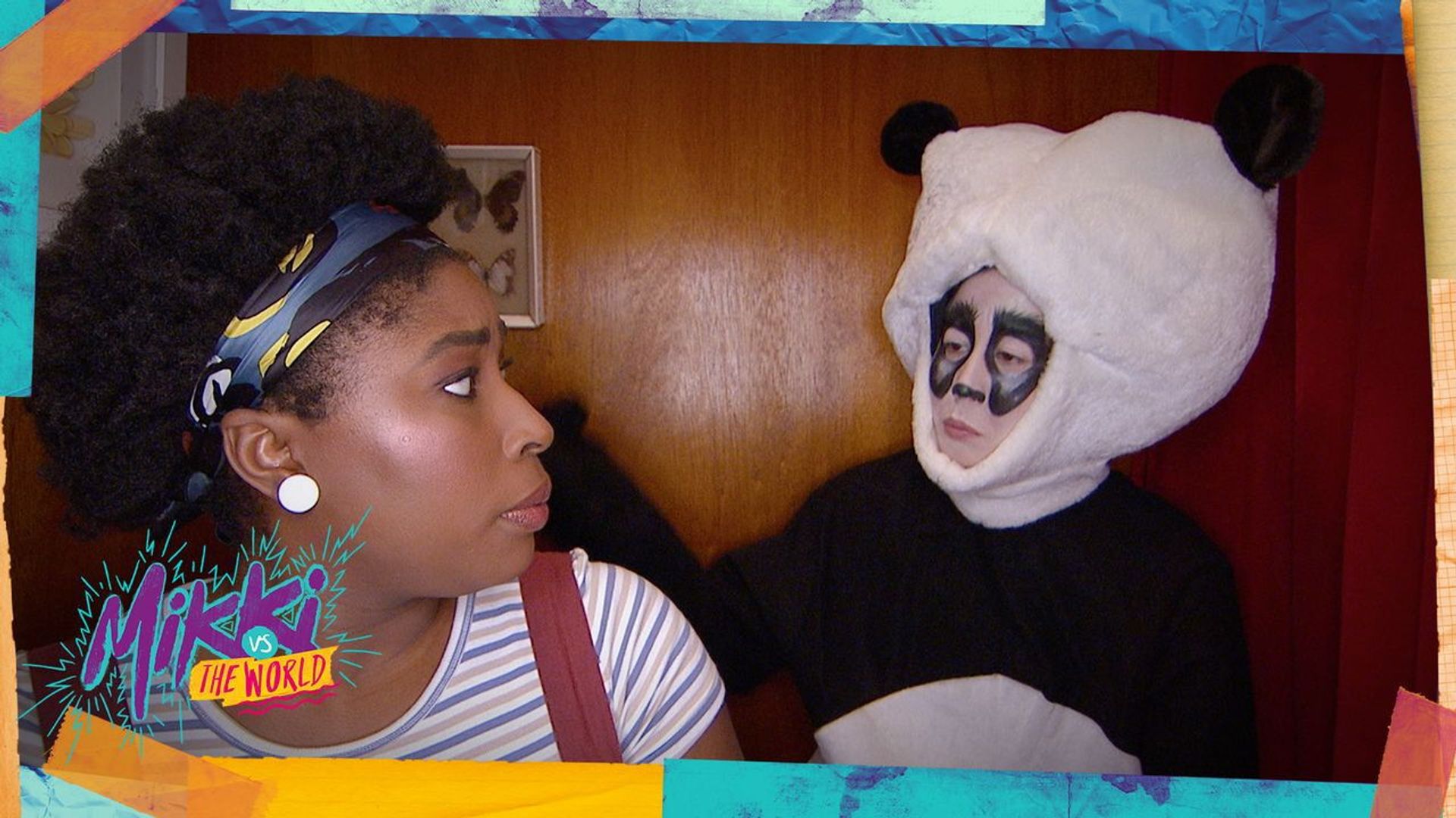 Mikki vs the World background