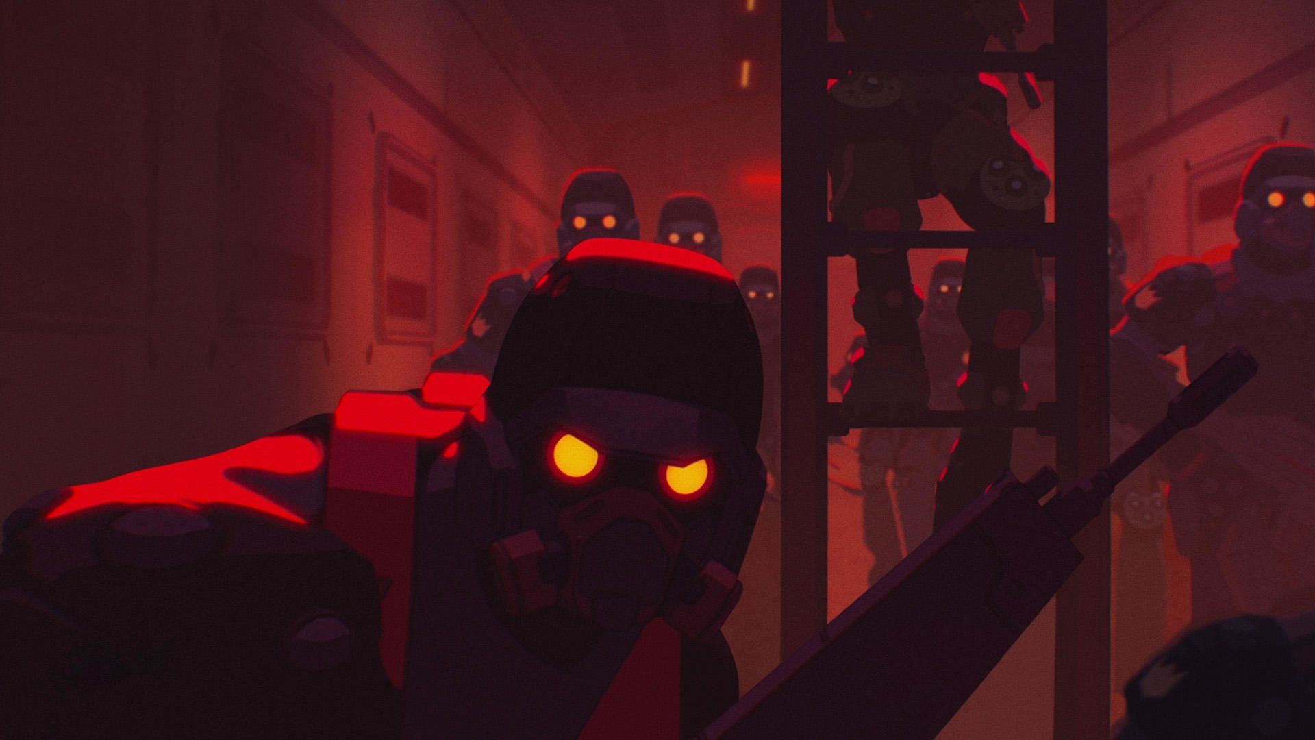 Love, Death & Robots background