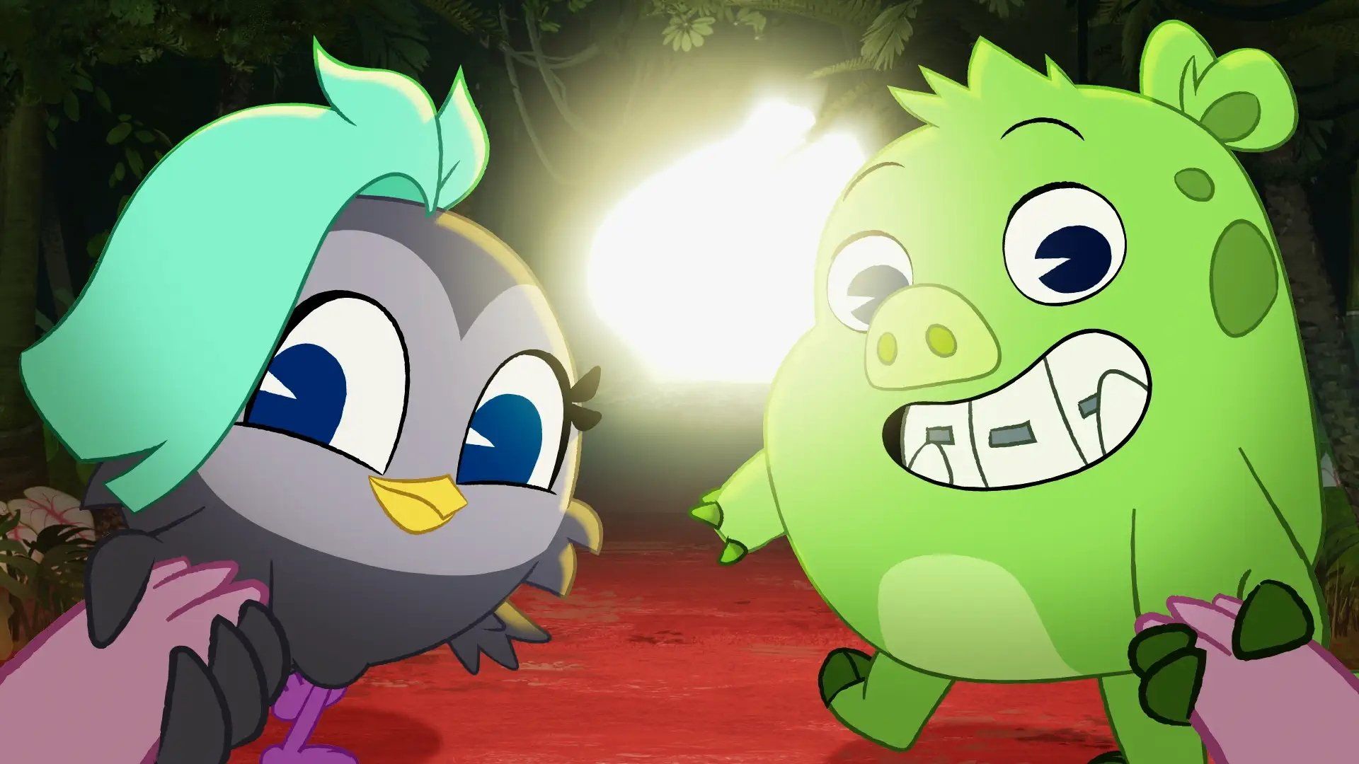Angry Birds Mystery Island background