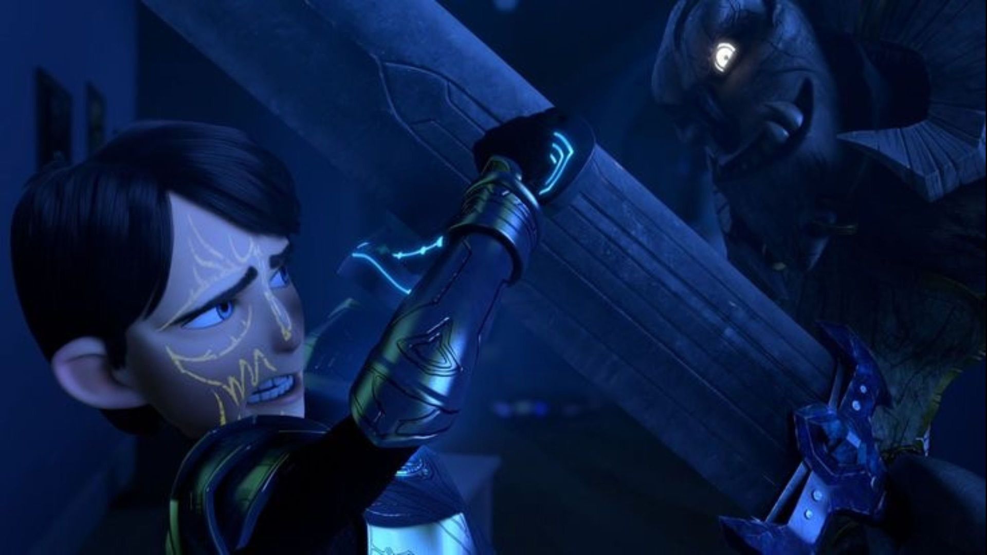Trollhunters background
