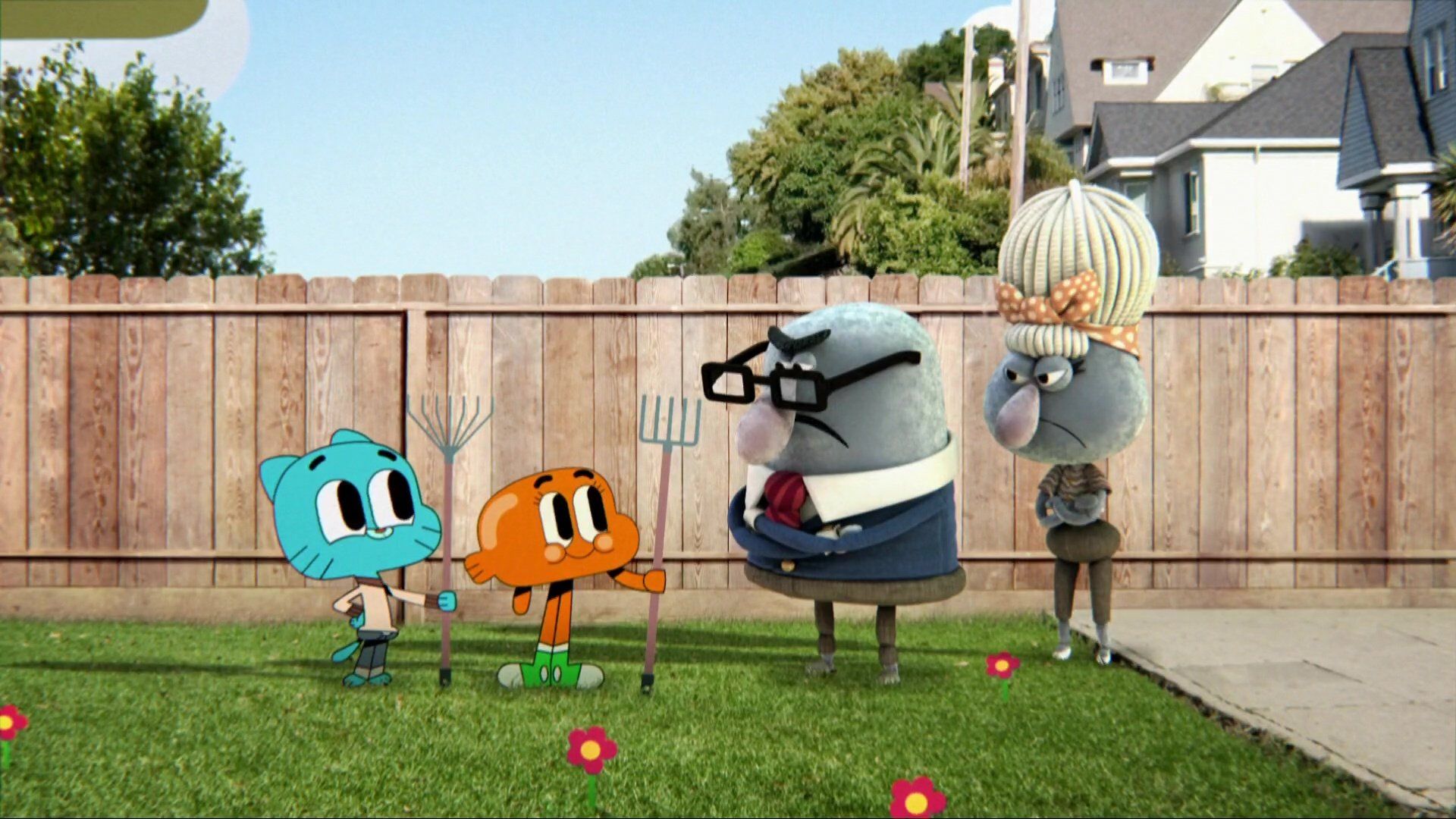The Amazing World of Gumball background