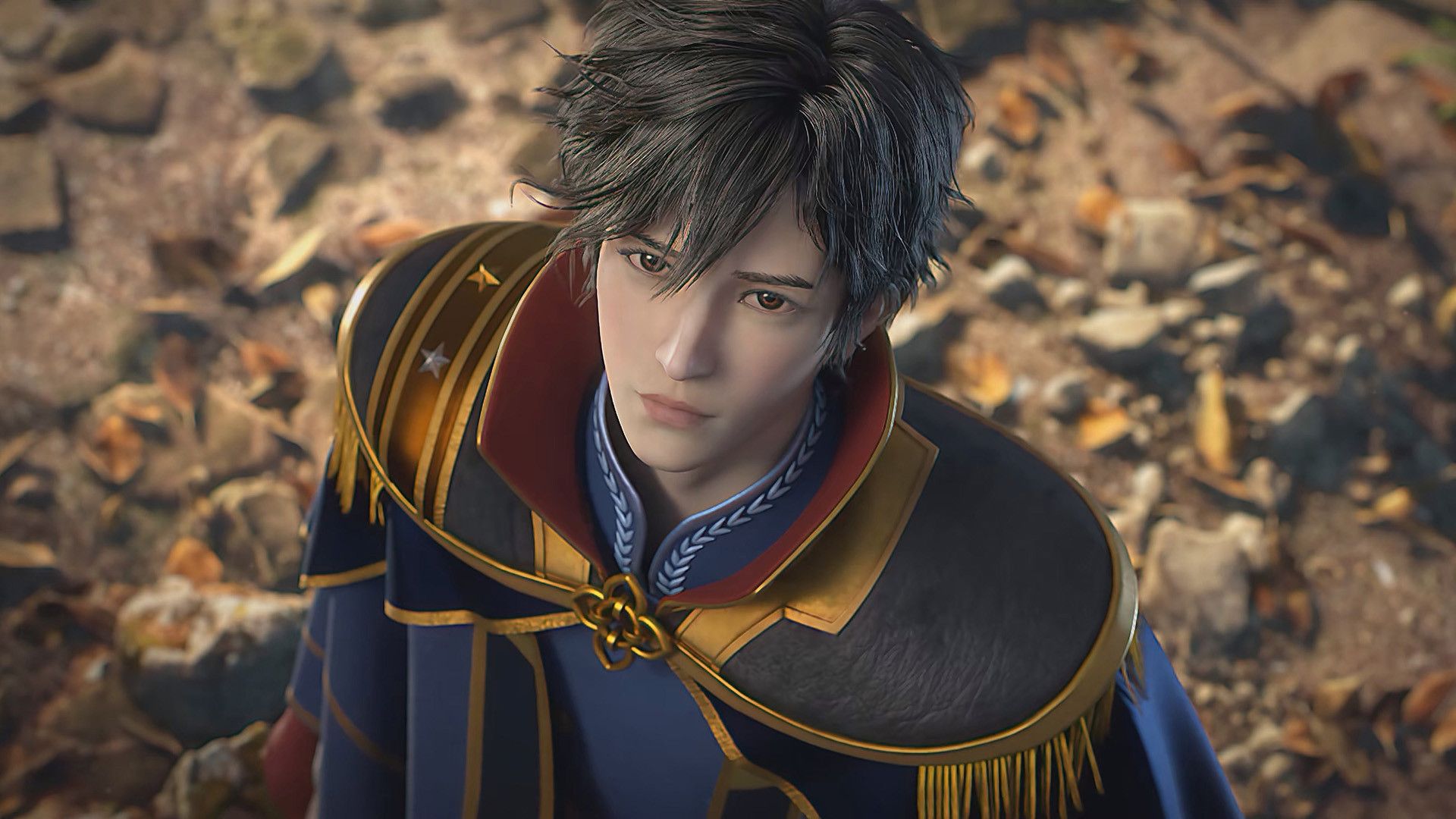 Purple River background