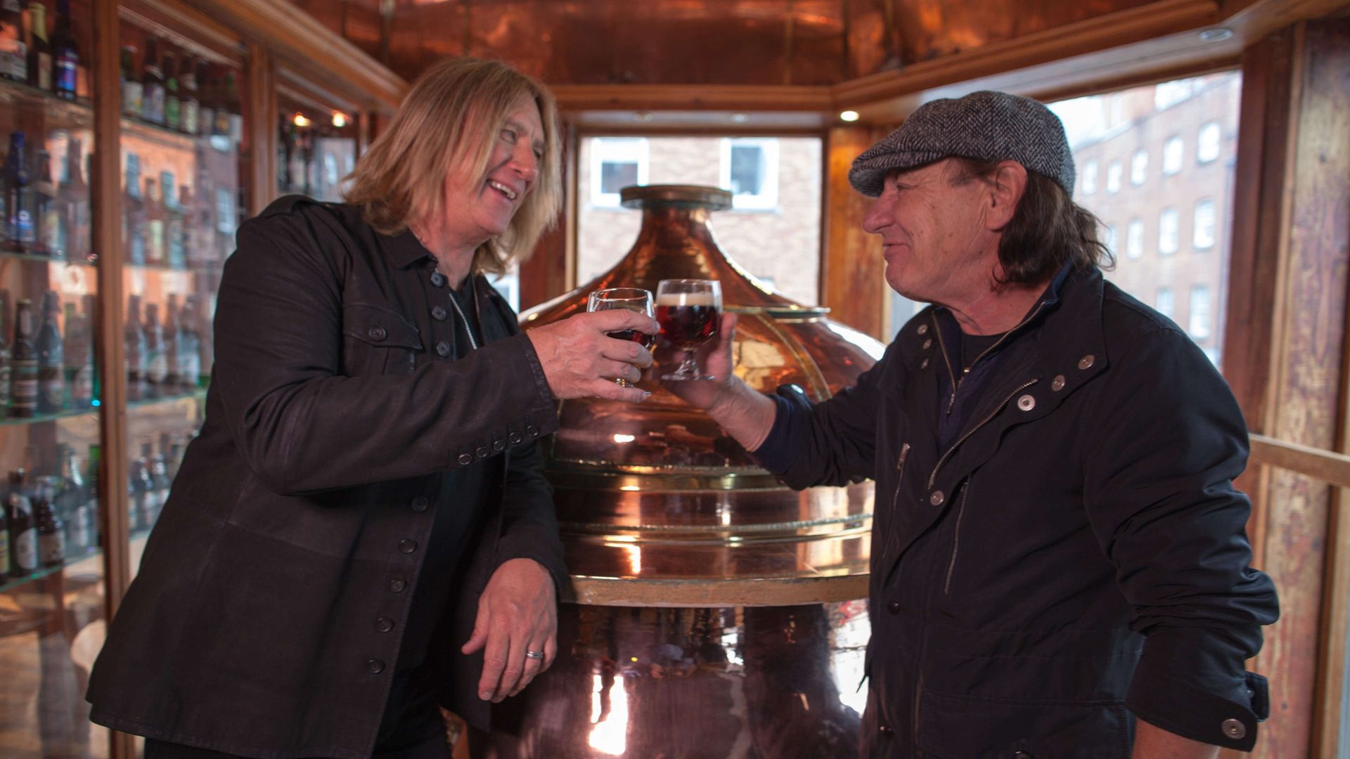 Brian Johnson: A Life on the Road background