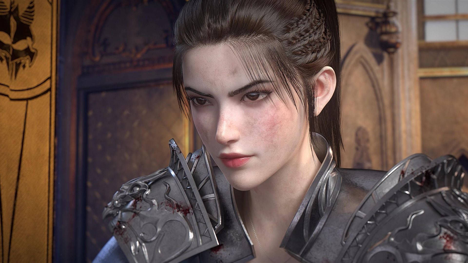 Purple River background