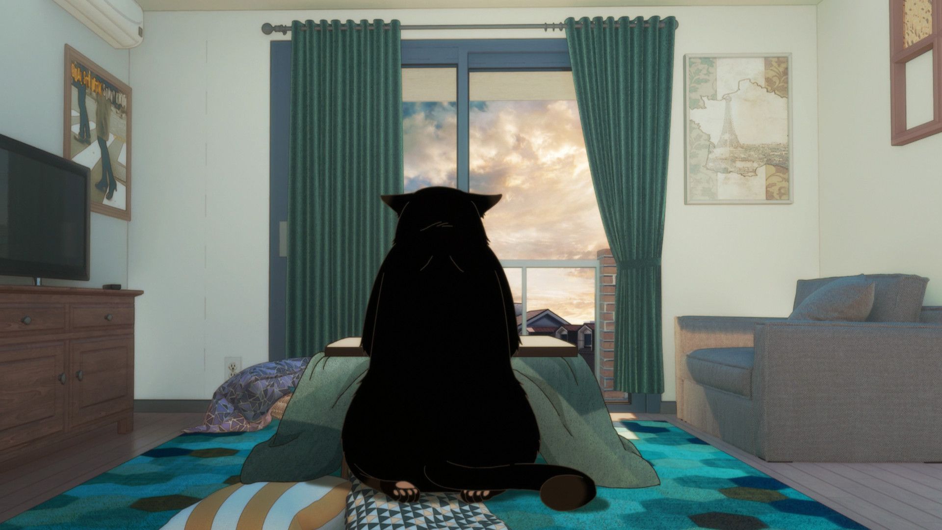 The Masterful Cat Is Depressed Again Today background