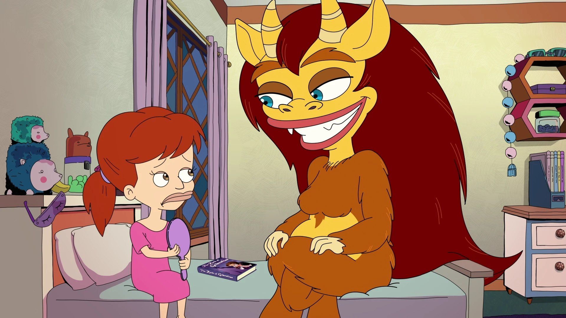 Big Mouth background