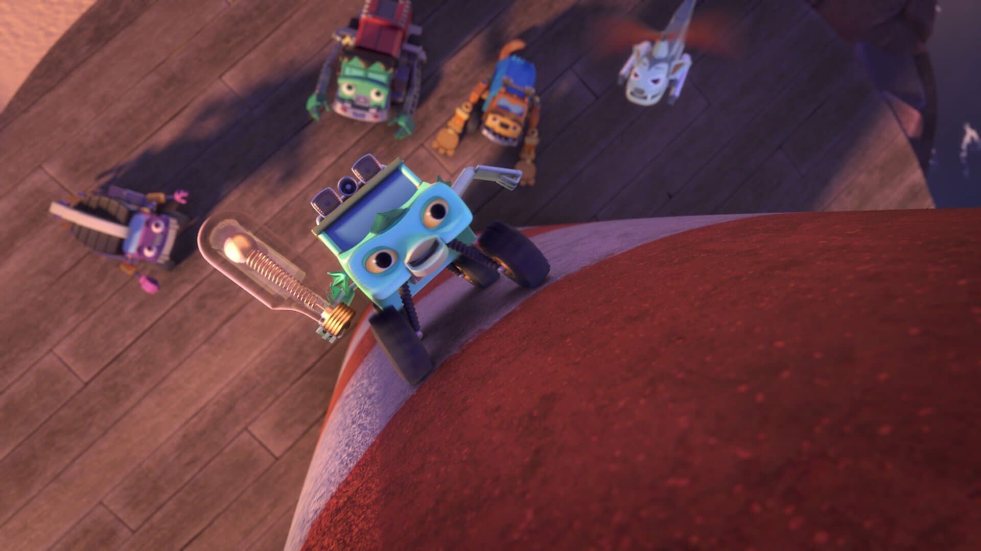 Mighty MonsterWheelies background