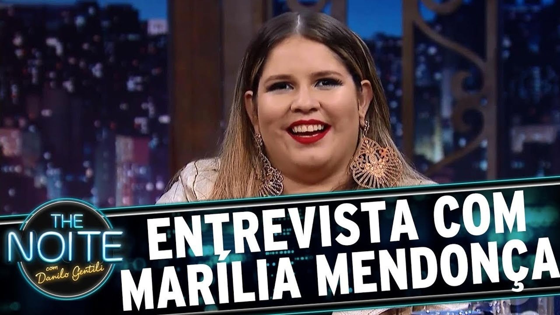 The Noite com Danilo Gentili background