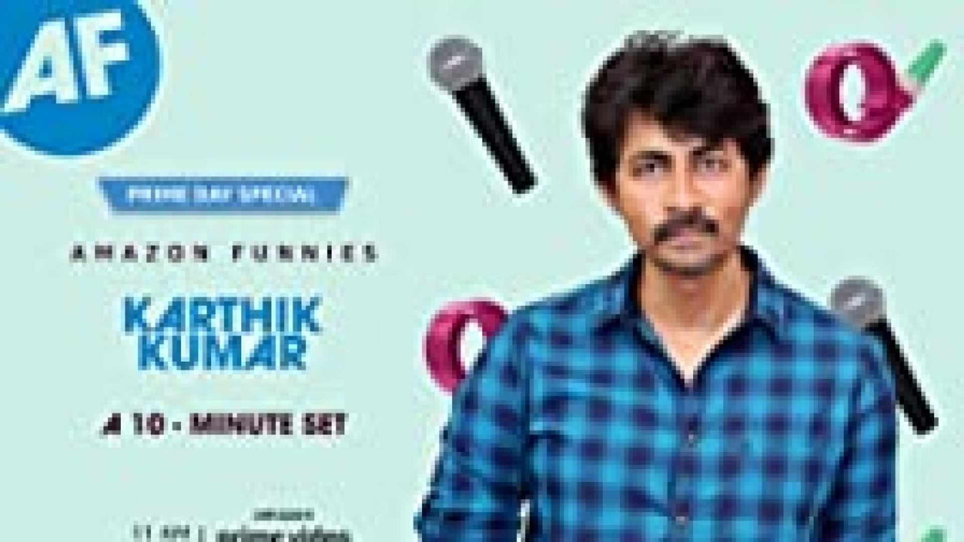 Amazon Funnies - 10 Minute Stand-ups background