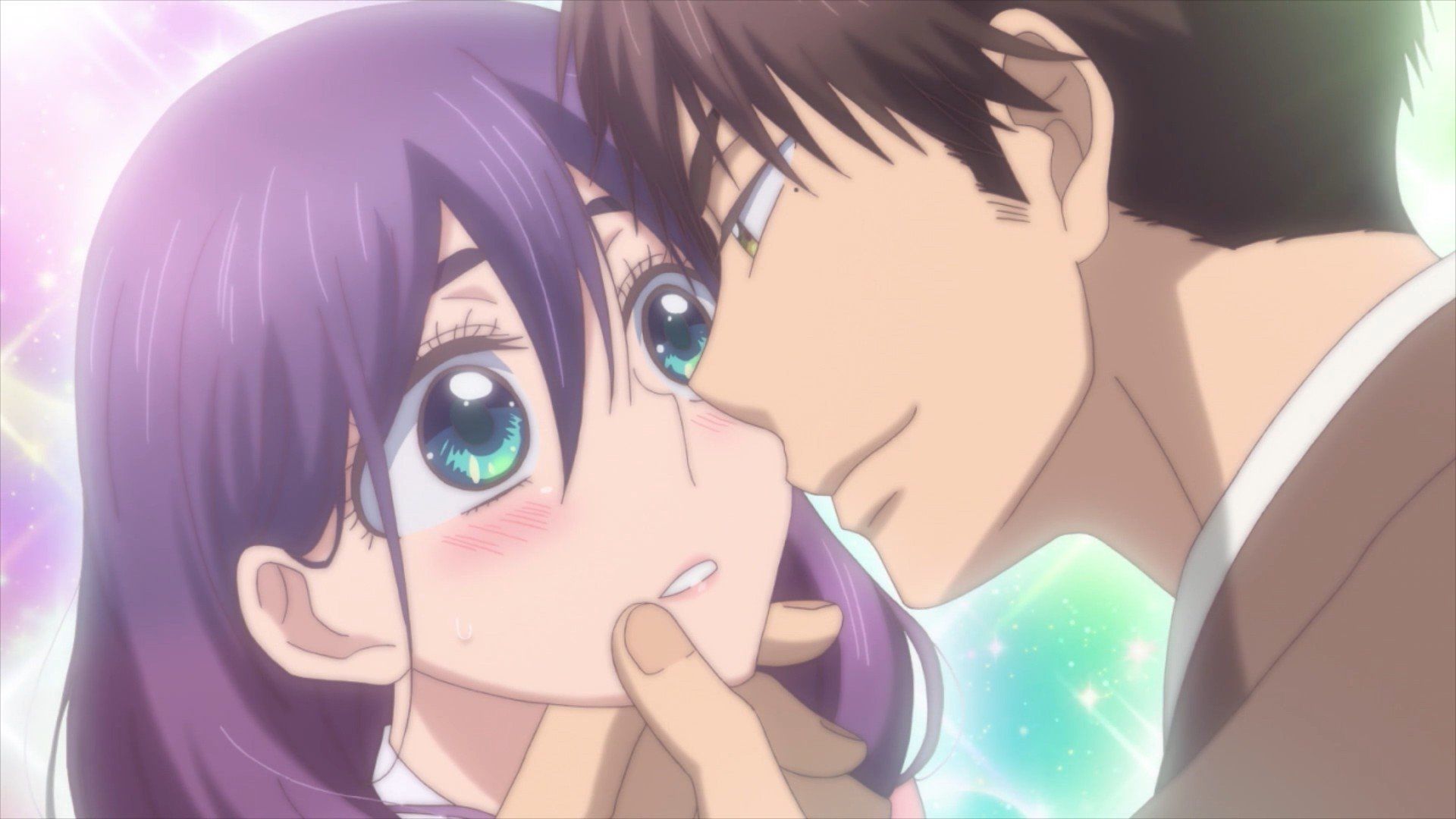 Kiss Him, Not Me! background