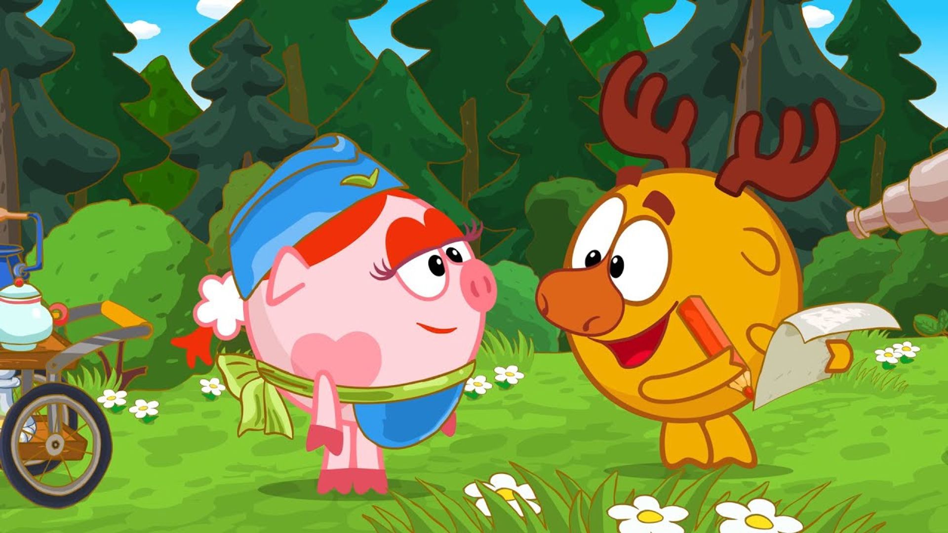 Kikoriki: New Season background