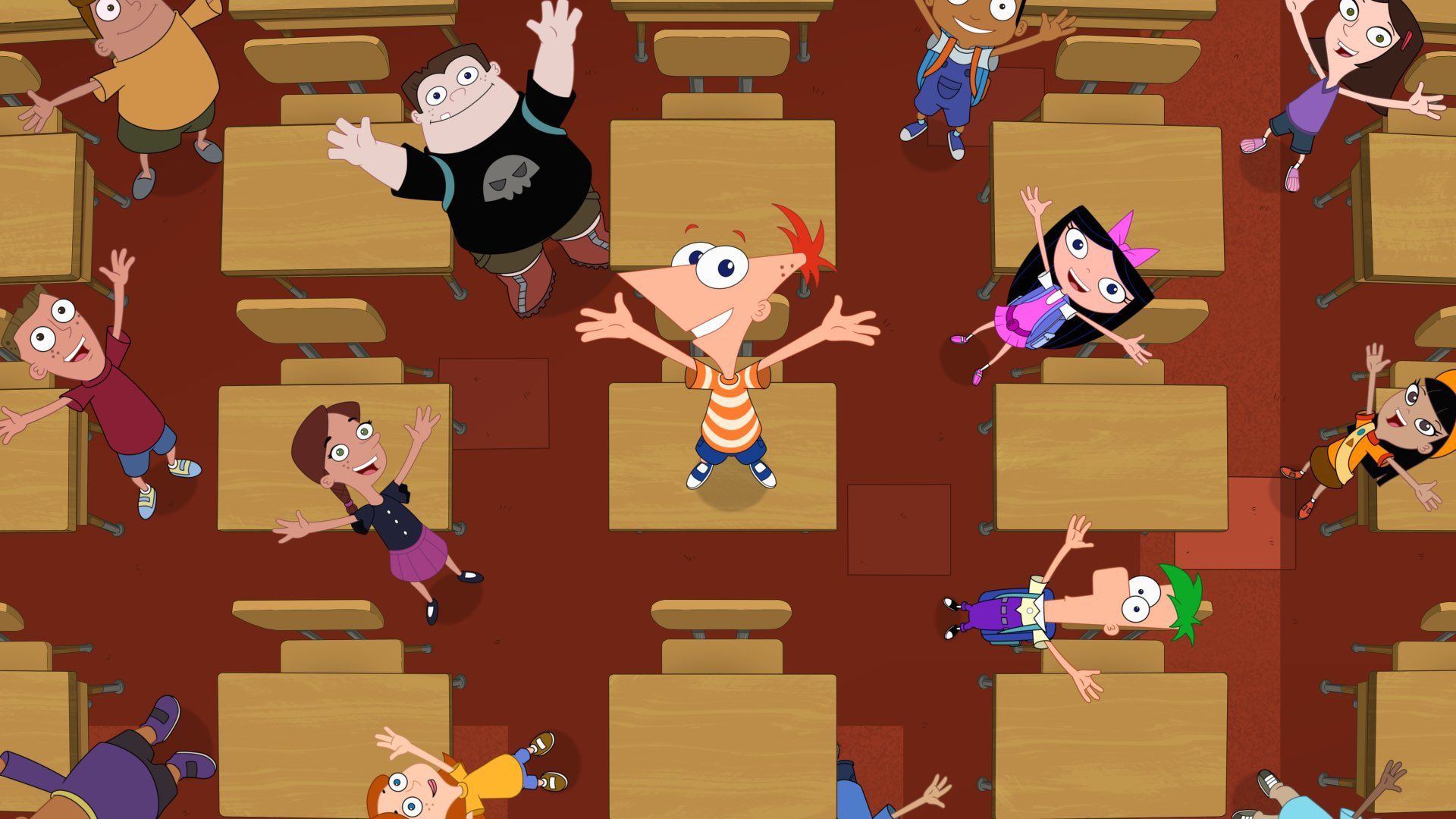 Phineas and Ferb background