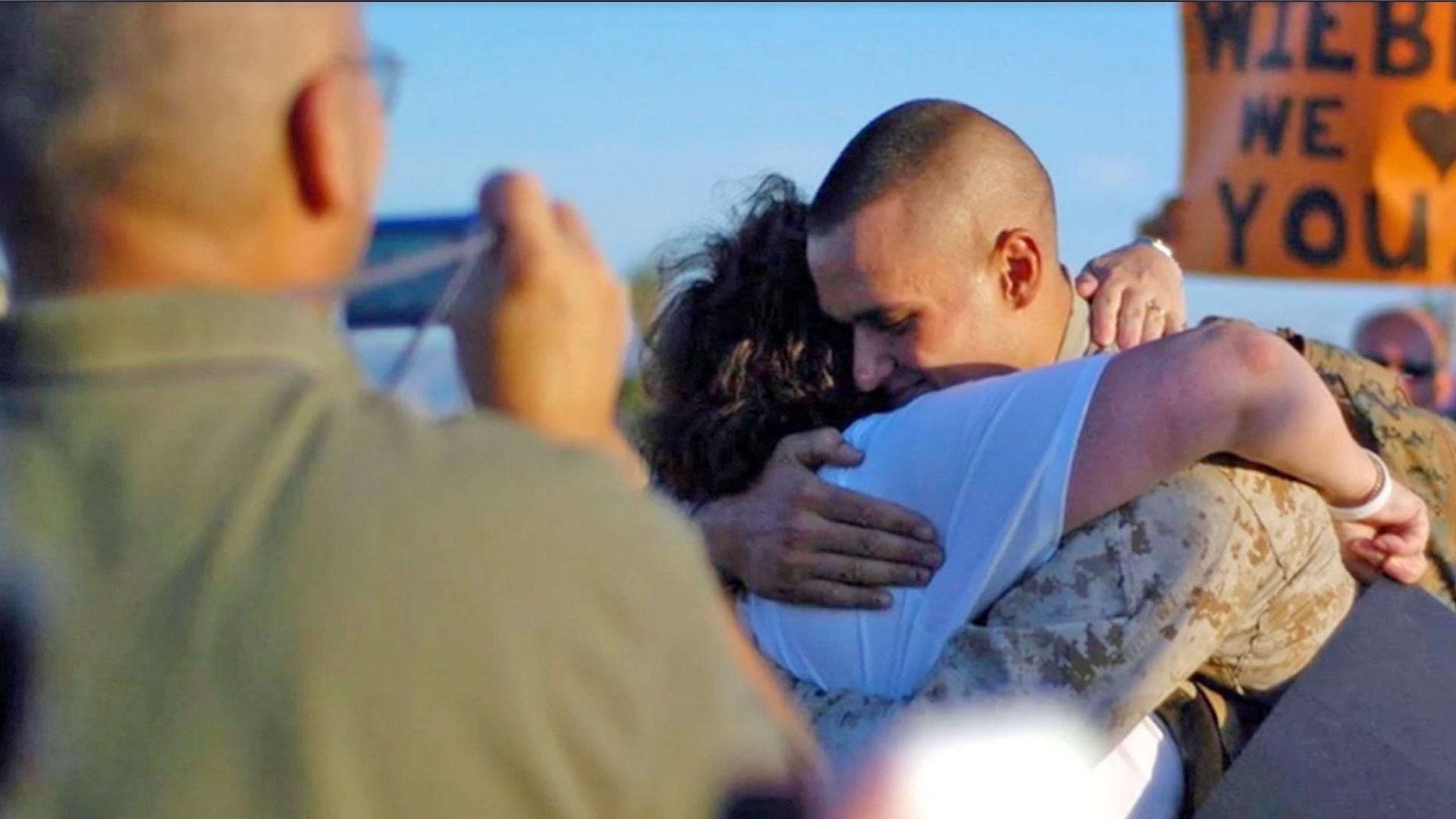 American Veteran background