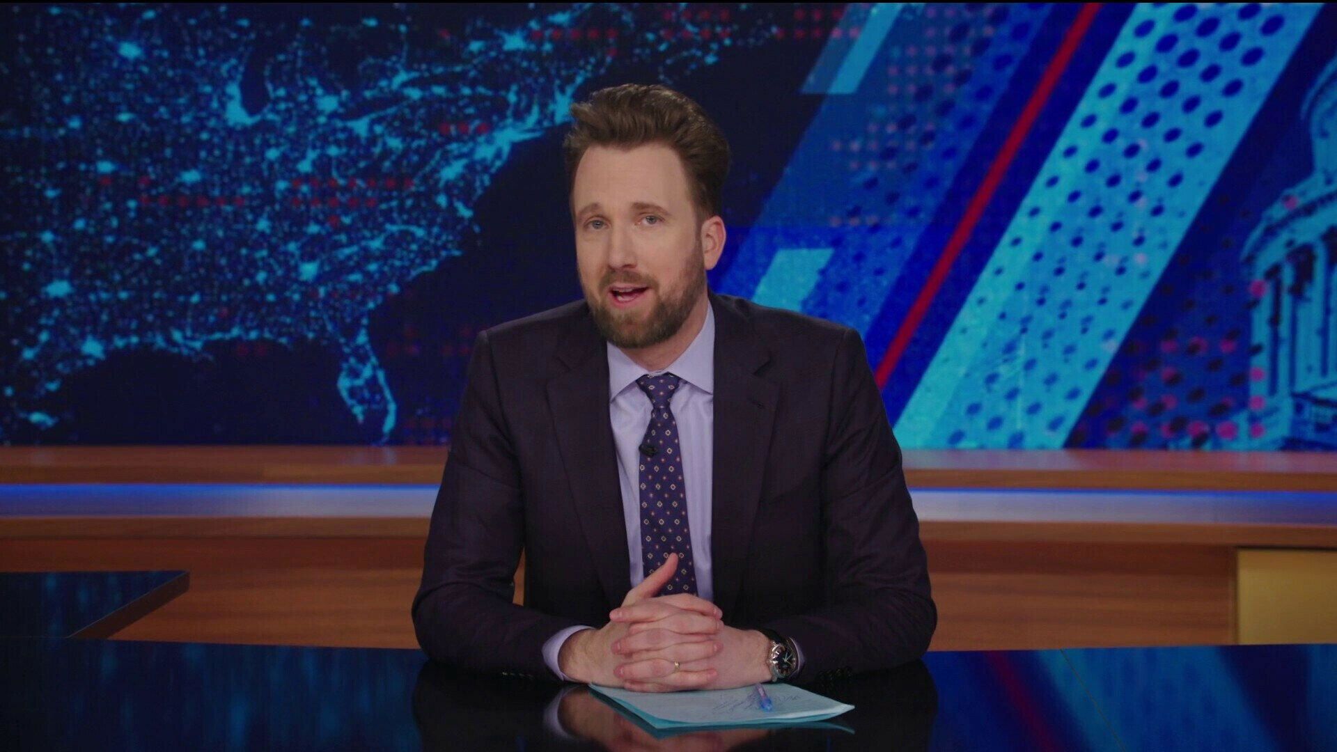 The Daily Show background