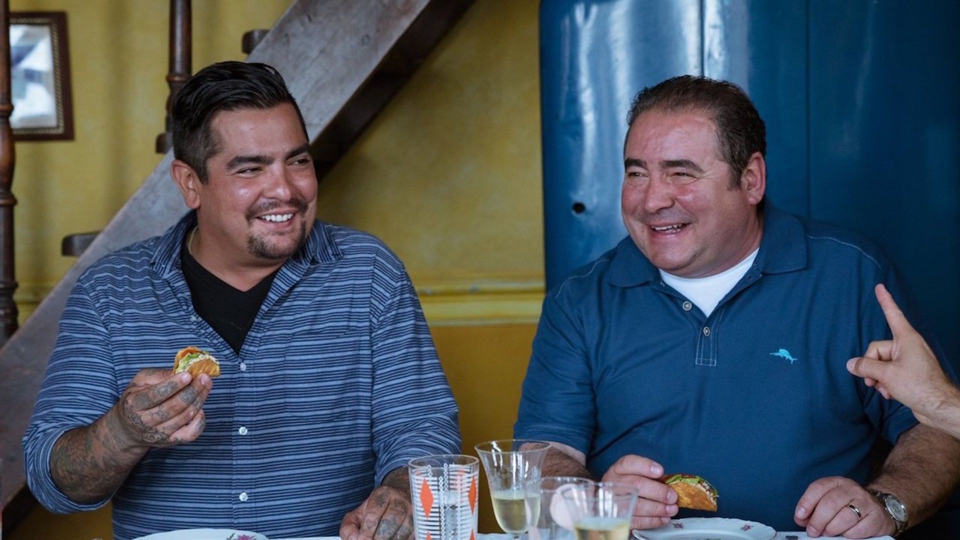 Eat the World with Emeril Lagasse background
