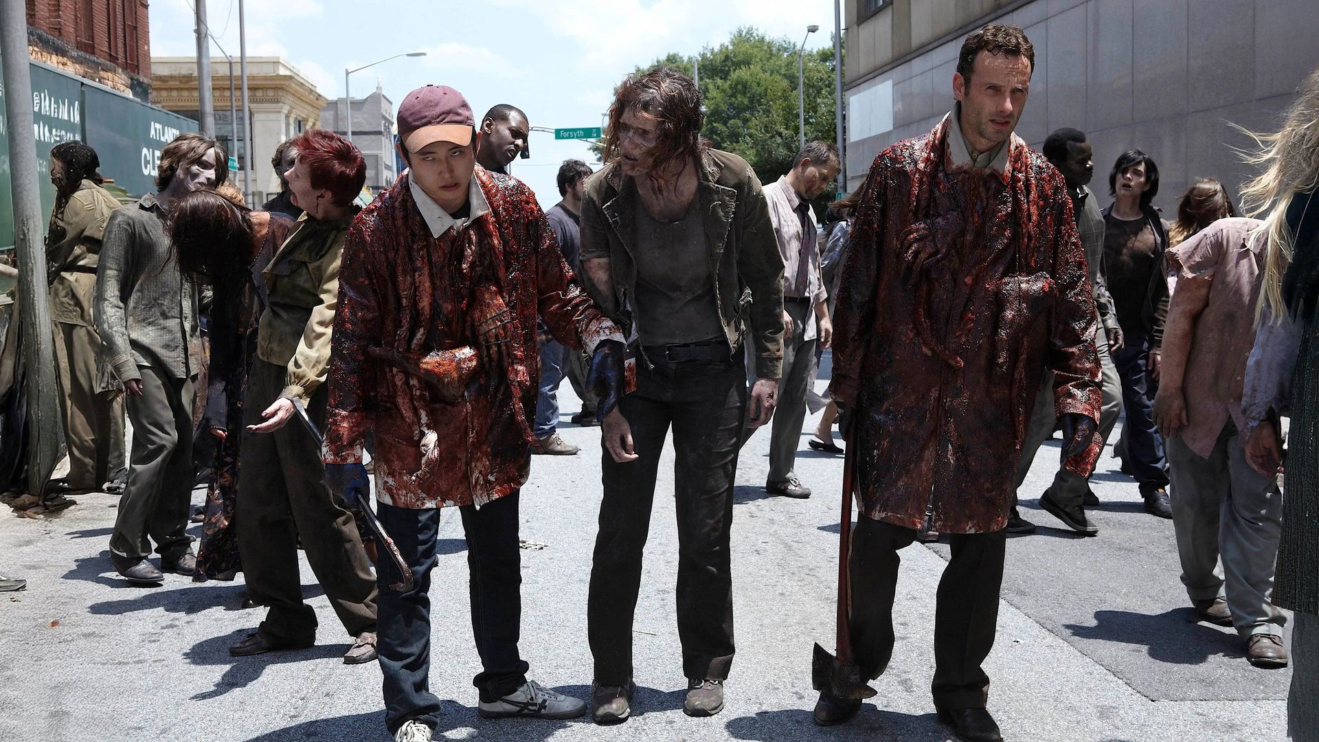The Walking Dead background