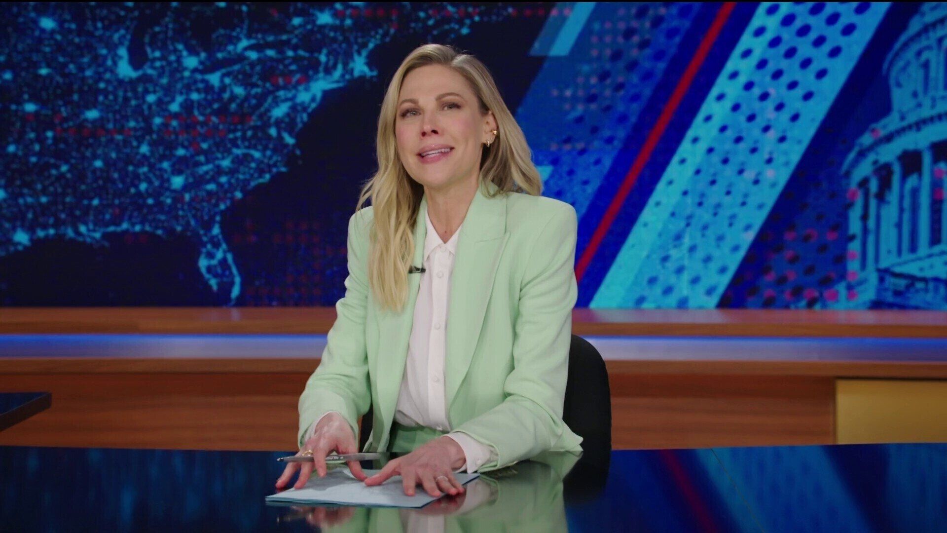 The Daily Show background
