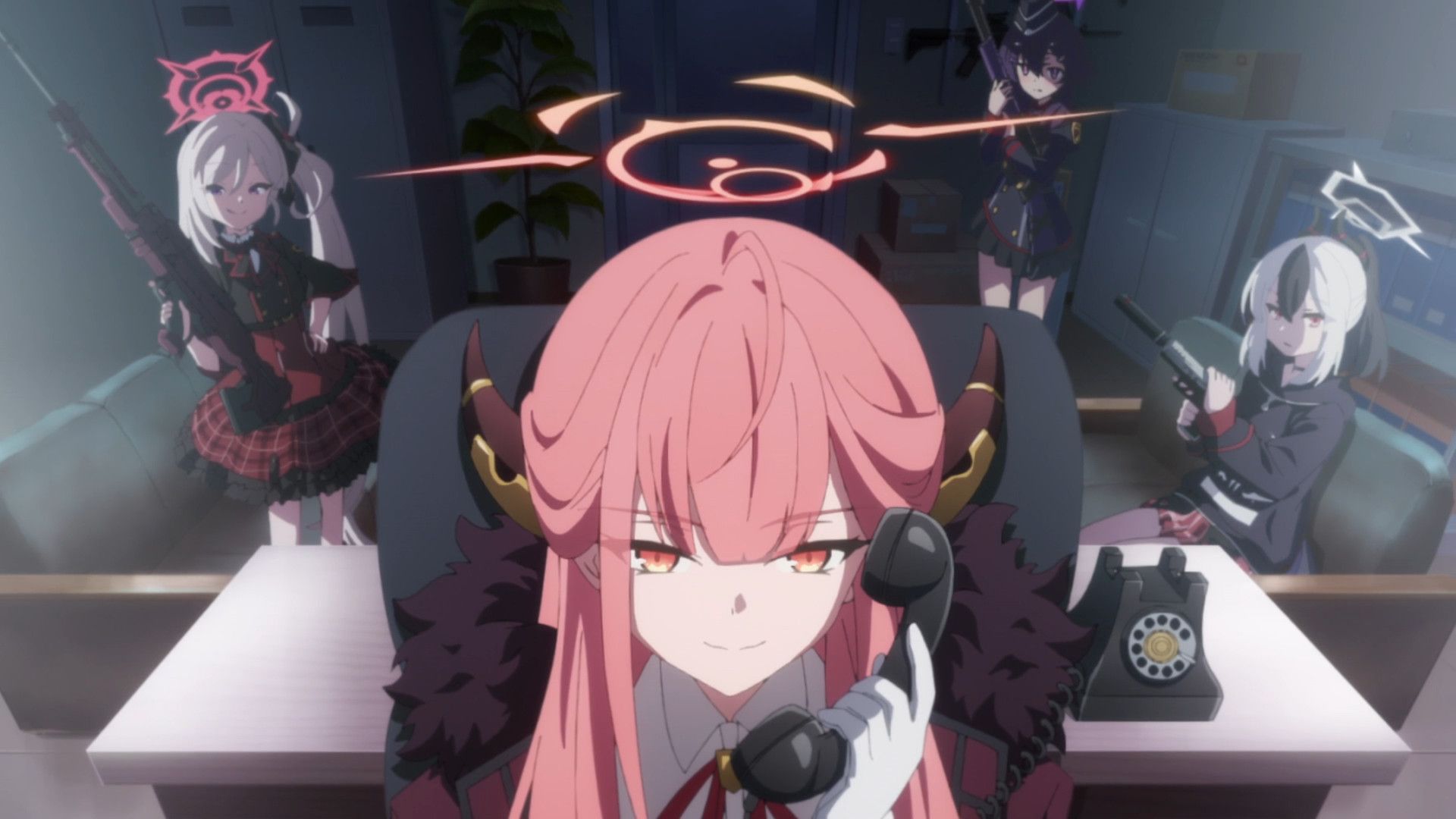 Blue Archive: The Animation background