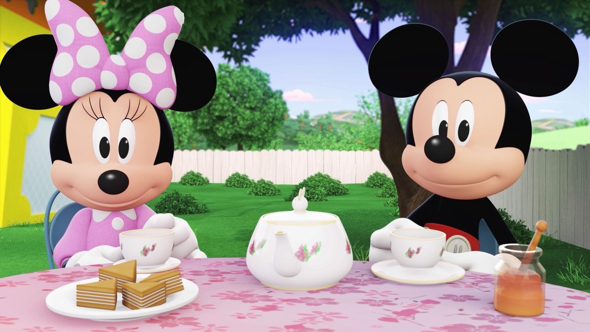 Me & Mickey background