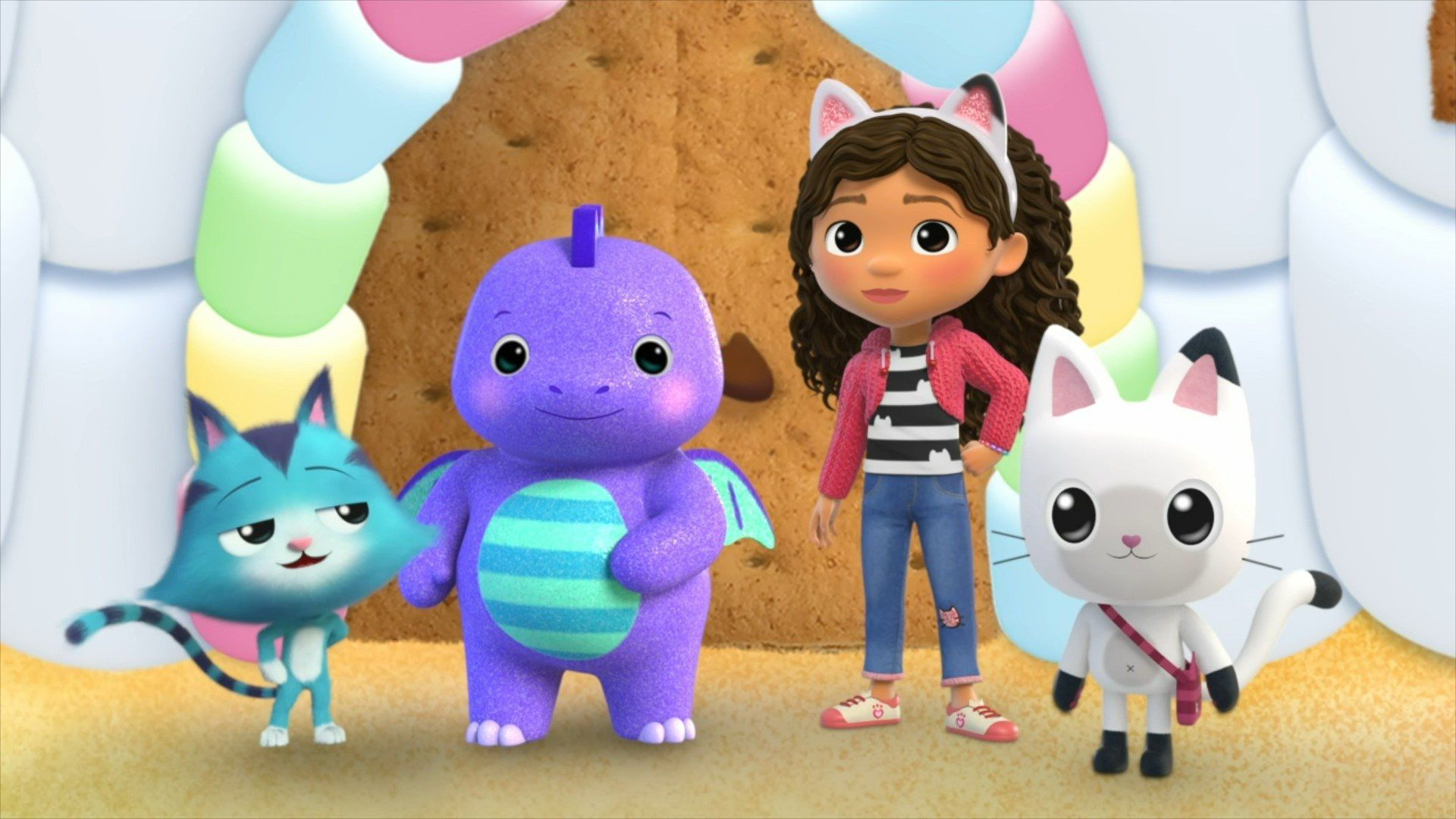 Gabby's Dollhouse background