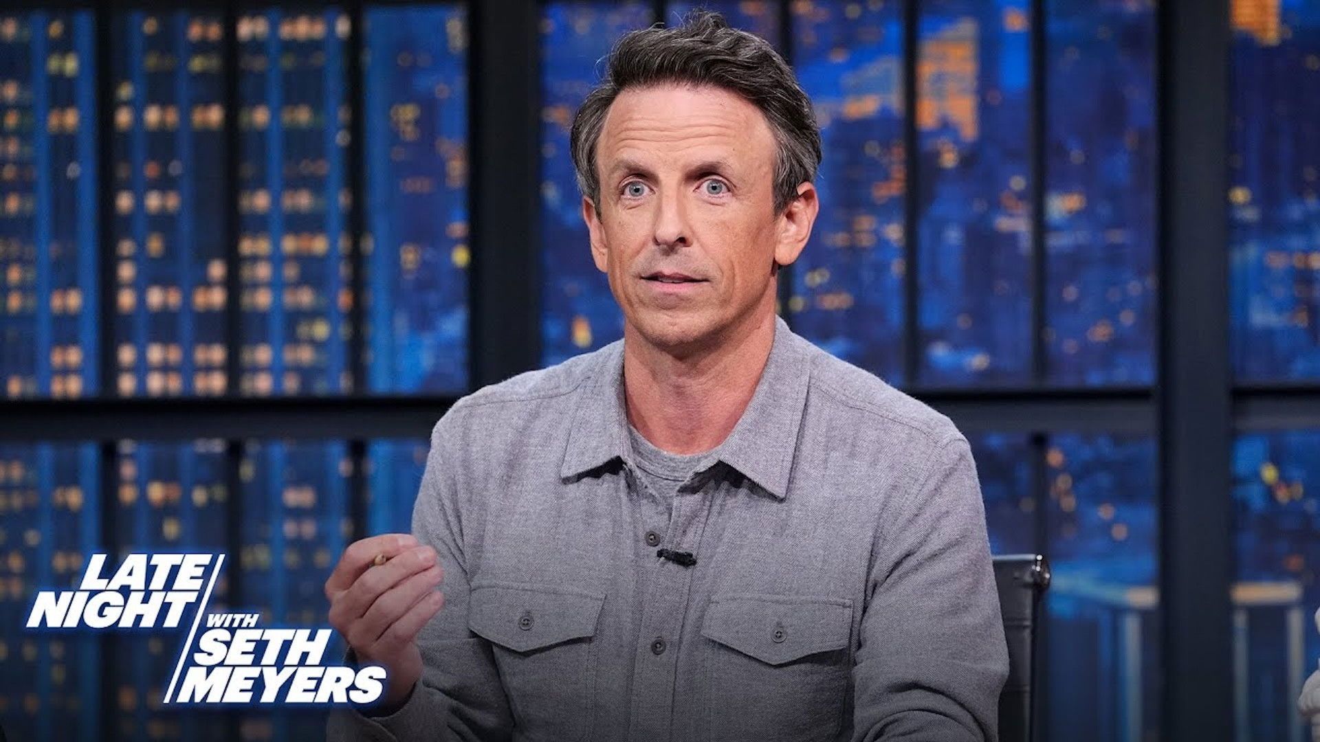 Late Night with Seth Meyers: Corrections" background