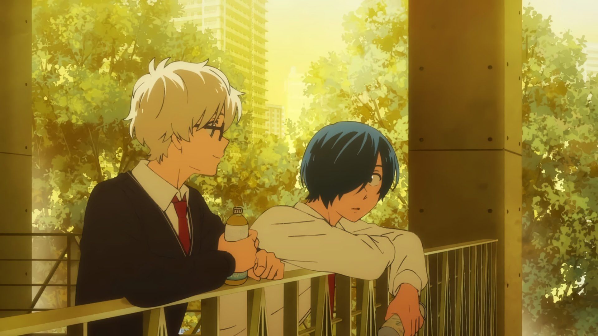 Blue Orchestra background