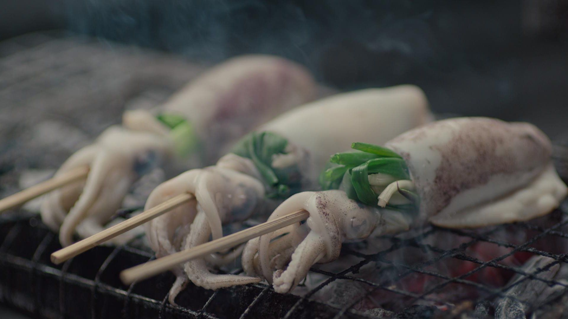 Street Food: Asia background