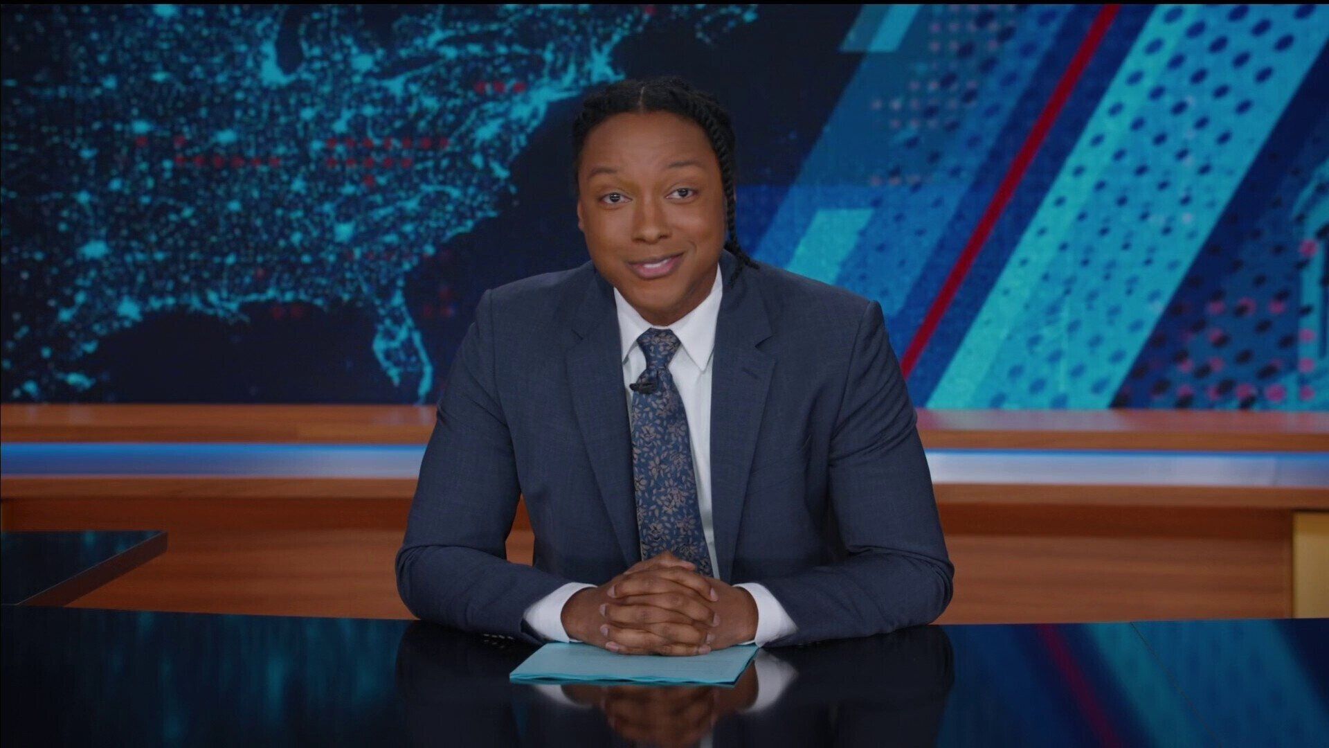 The Daily Show background