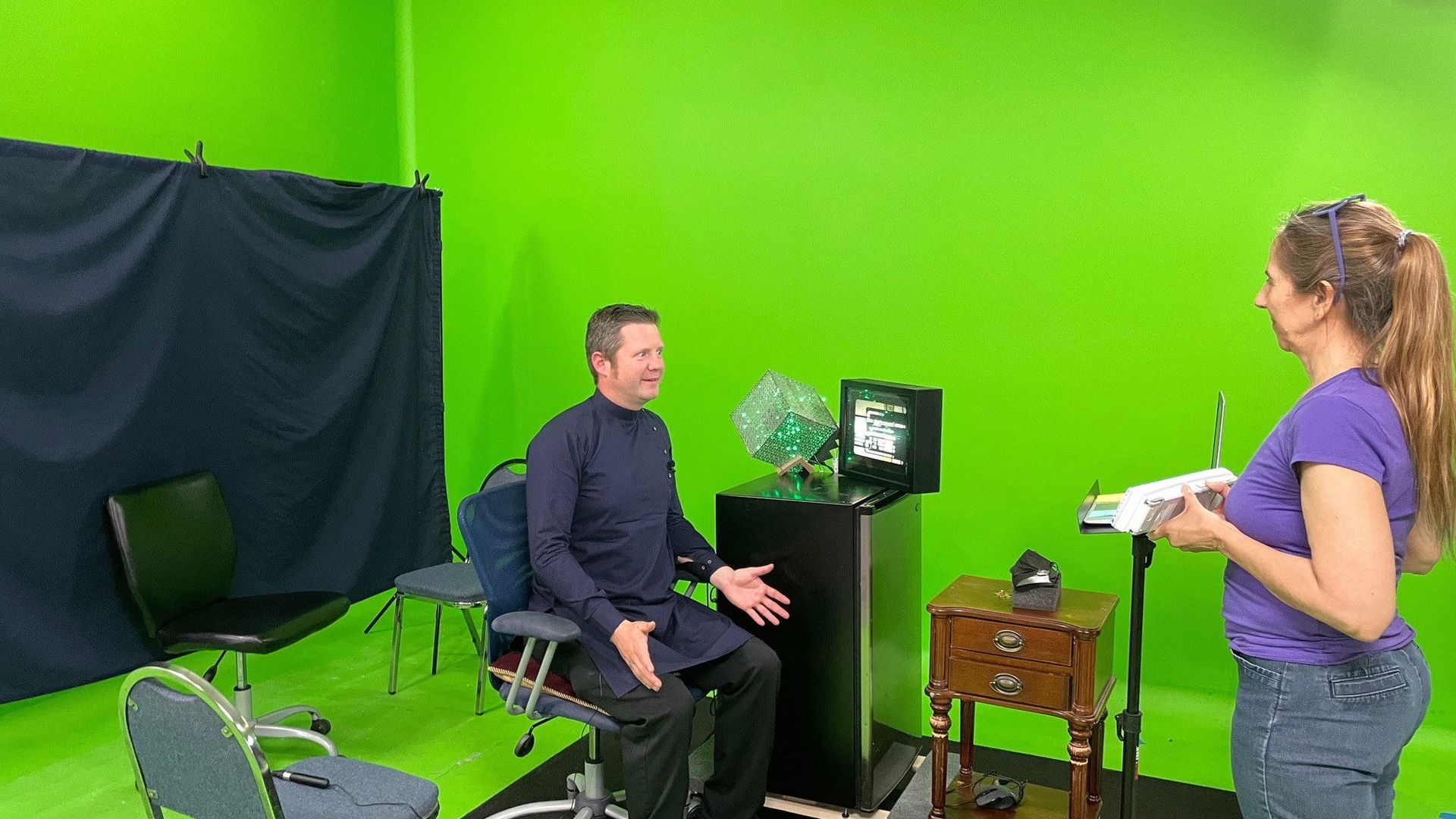 A Captain's Log background