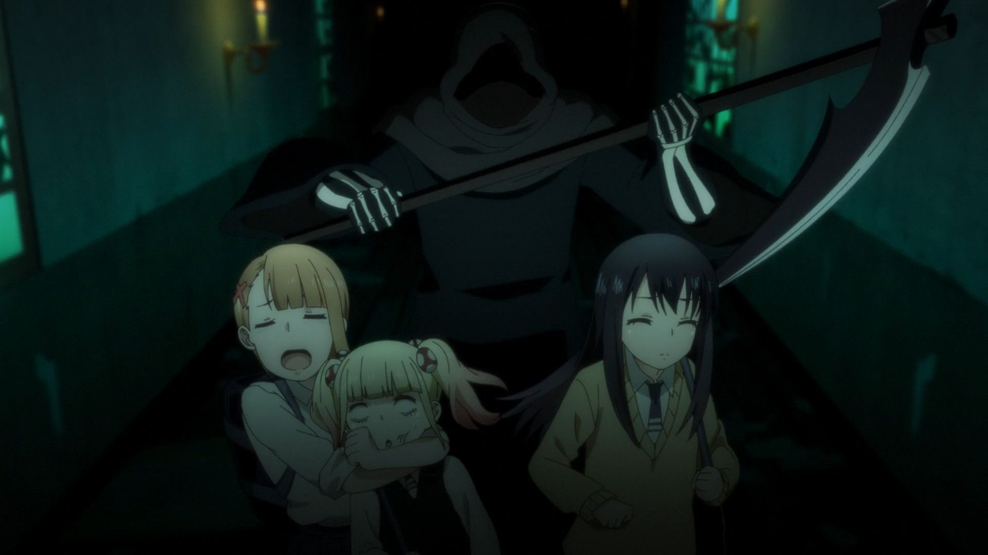 Mieruko-chan background