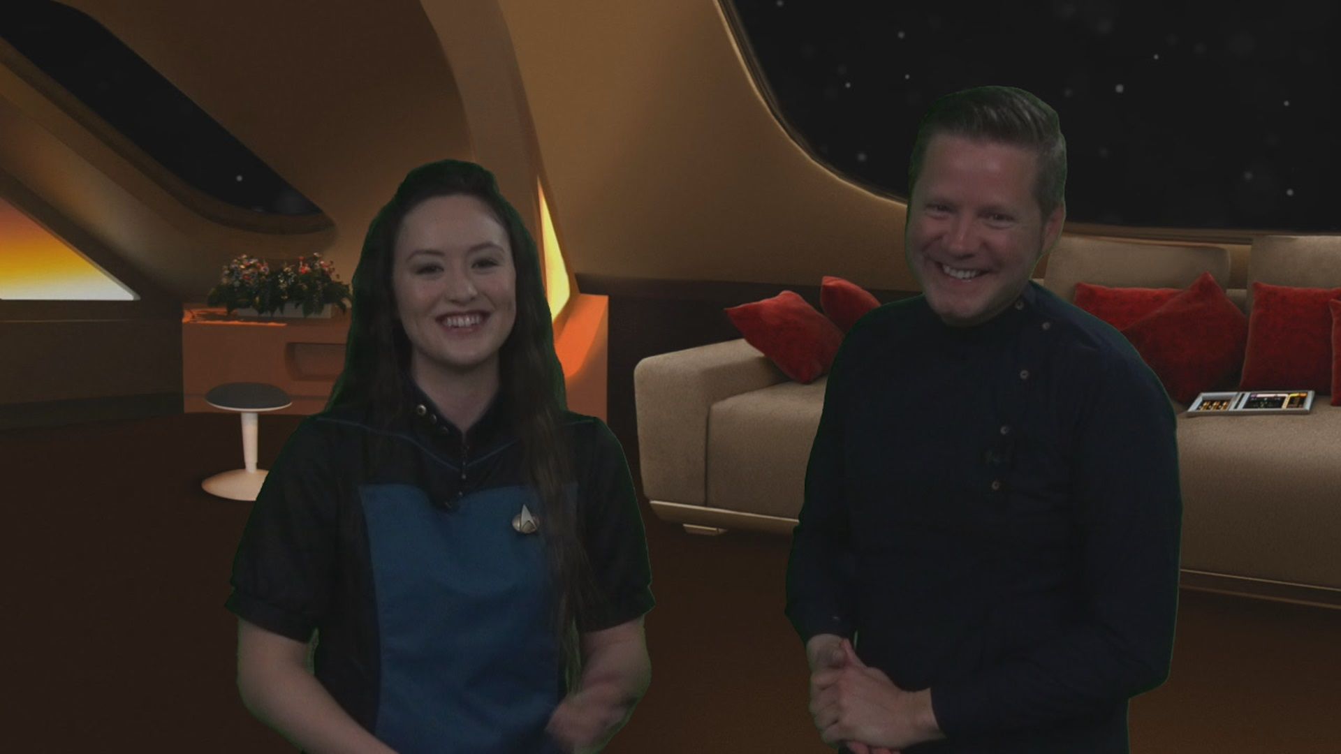 A Captain's Log background