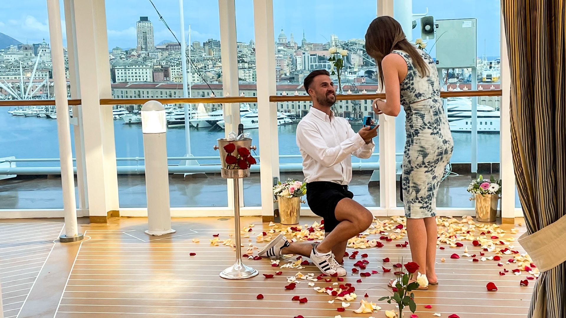The Cruise: Fun-Loving Brits at Sea background