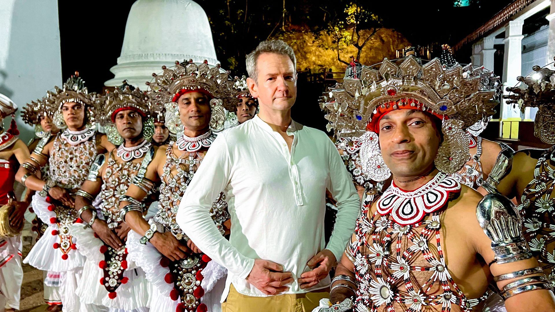 Alexander Armstrong in Sri Lanka background