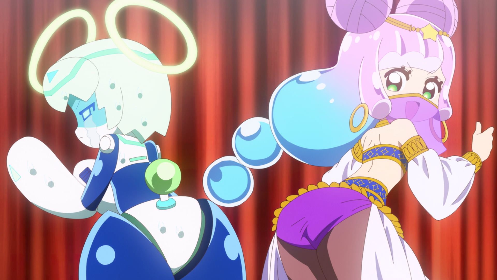 Puniru is a Kawaii Slime background