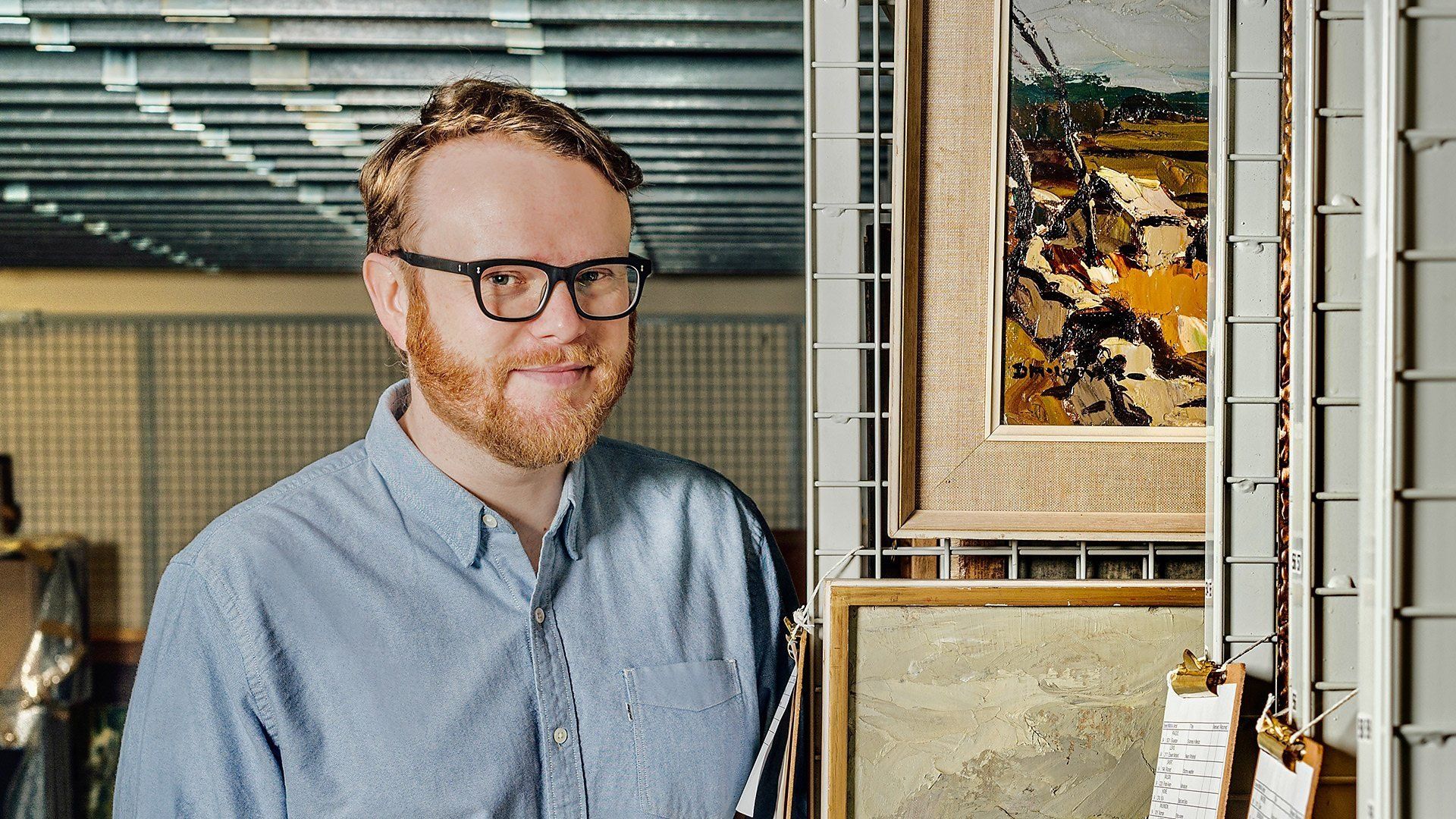 The Story of Welsh Art background